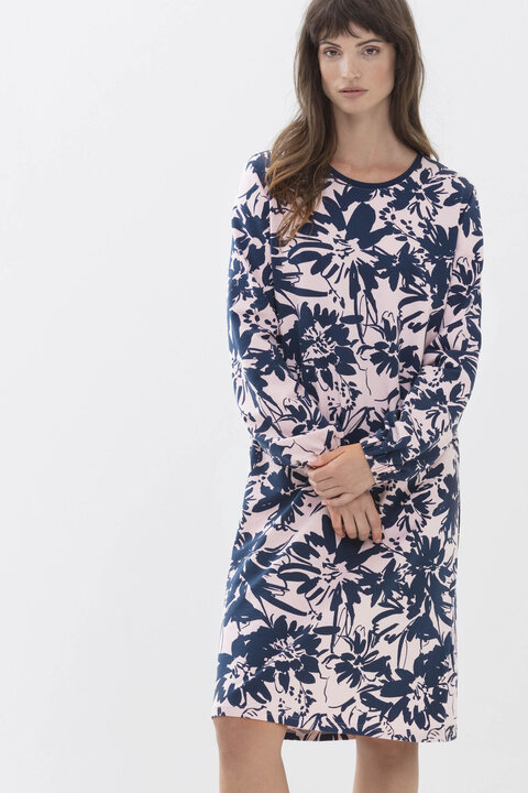Nightshirt Blossom Serie Wilma Front View | mey®