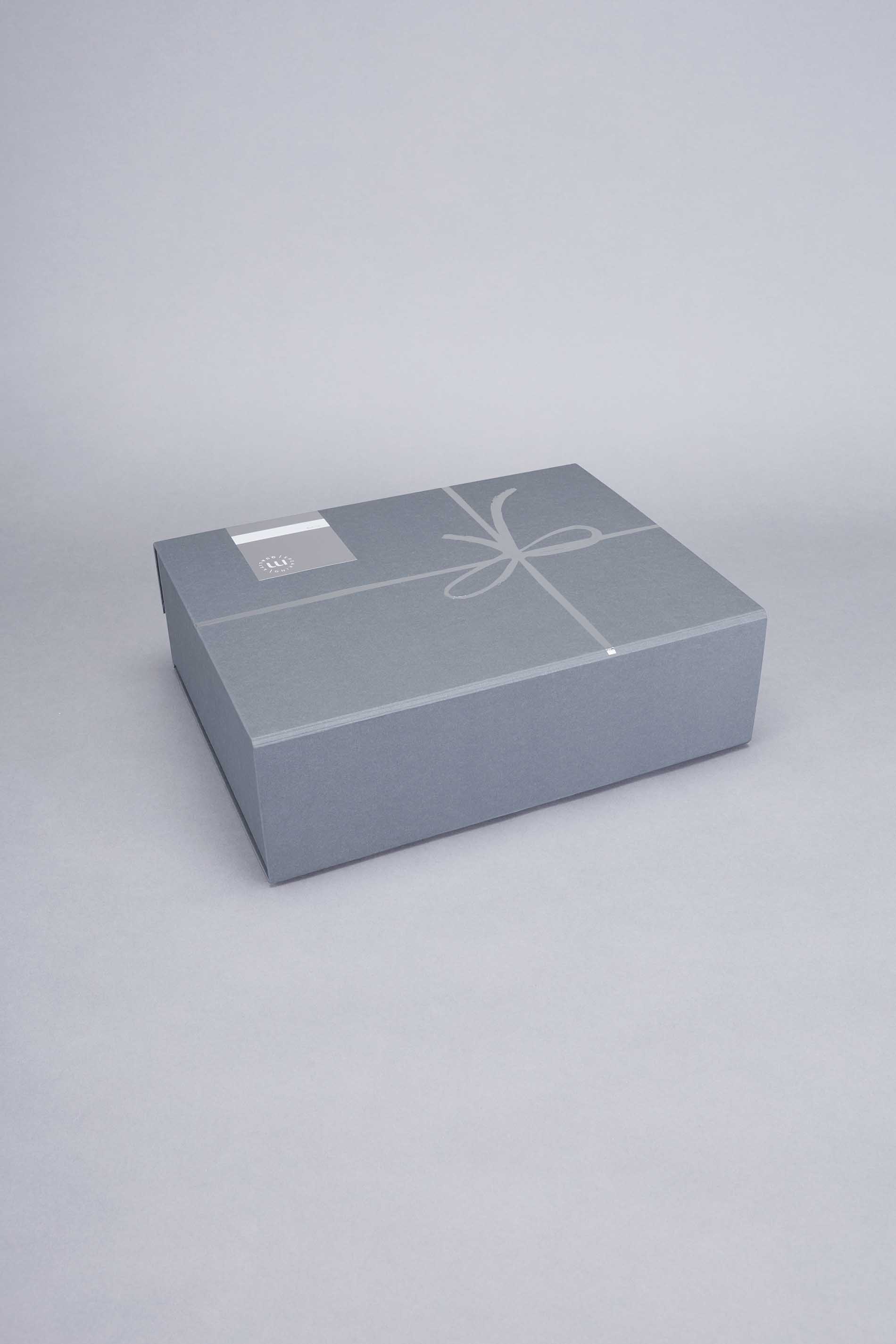Gift packaging White Uni Basic Rear View | mey®