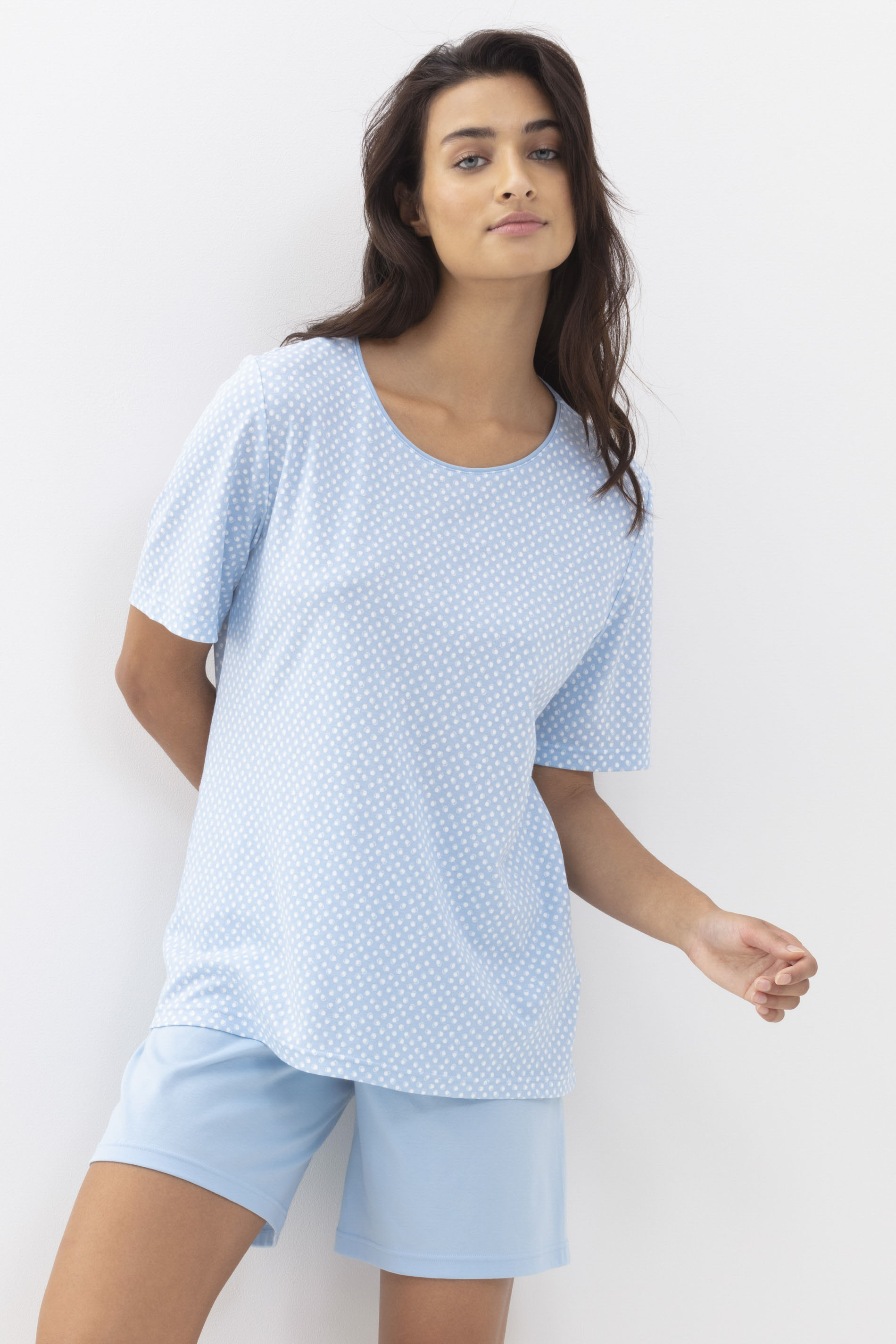 Pyjama kort Dream Blue Serie Emelie Festlegen | mey®