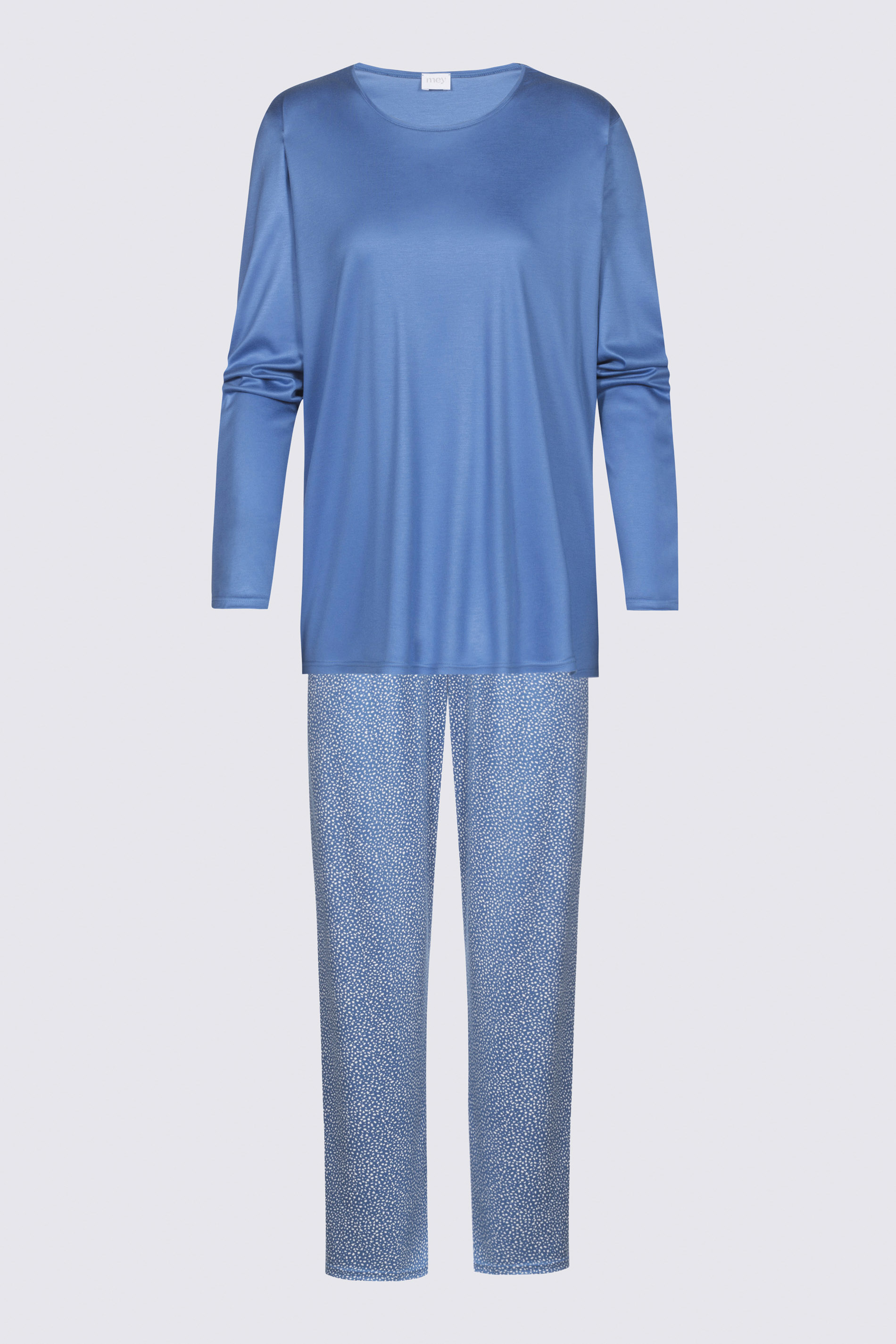 7/8 length pyjamas Ocean Blue Serie Elouisa Cut Out | mey®