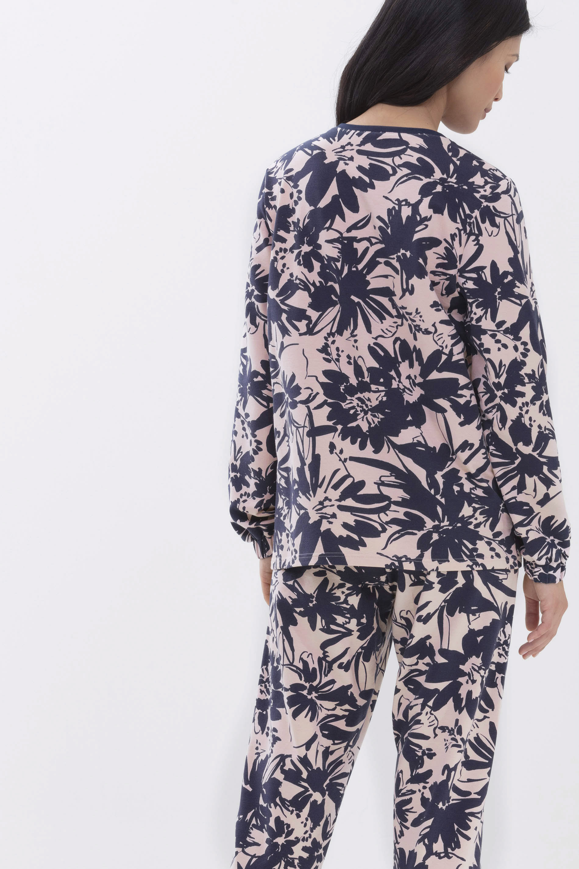 Pyjamas Blossom Serie Wilma Rear View | mey®