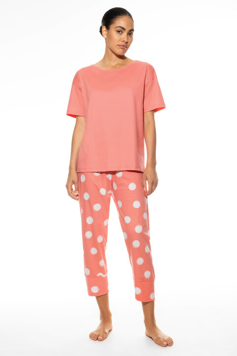 Pyjama Serie Dalina Front View | mey®