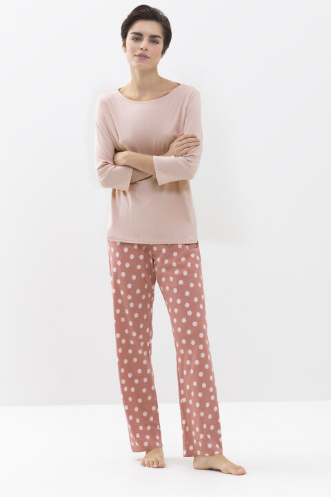 Schlafanzug Blossom Serie Carlotta Frontansicht | mey®