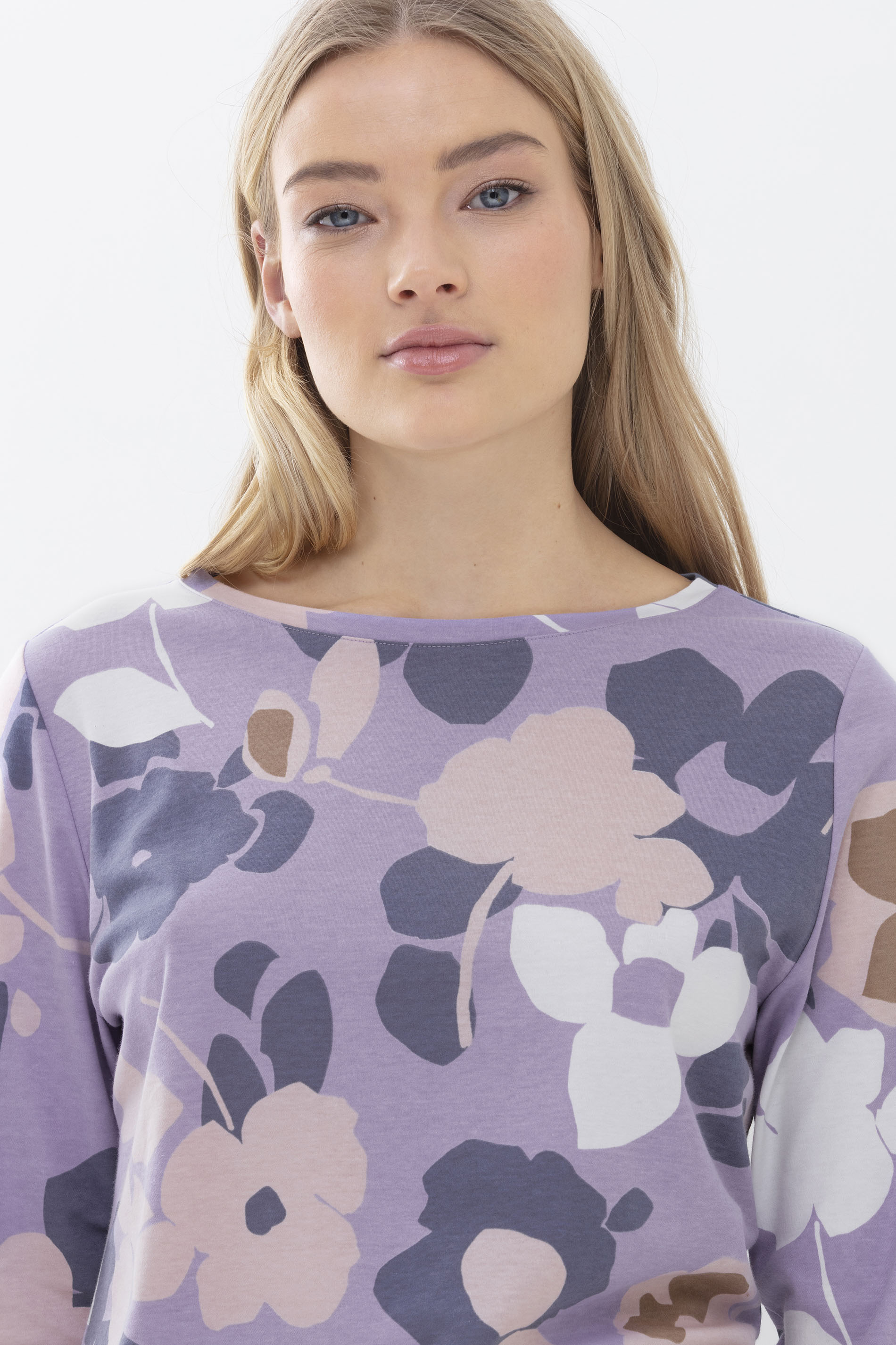 Pyjama Lilac Serie Michelle Detailansicht 01 | mey®