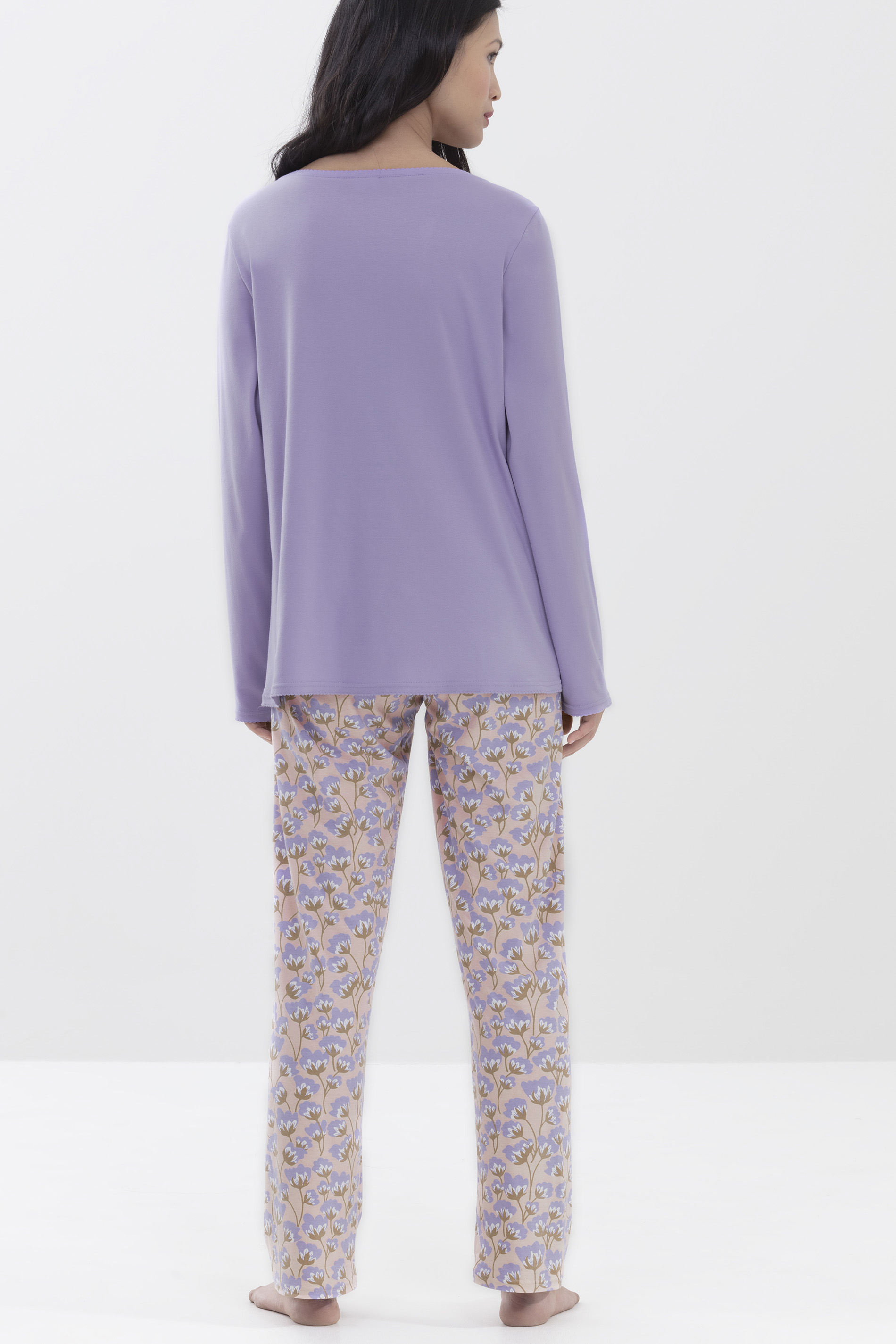 Pyjama Lilac Serie Zera Achteraanzicht | mey®