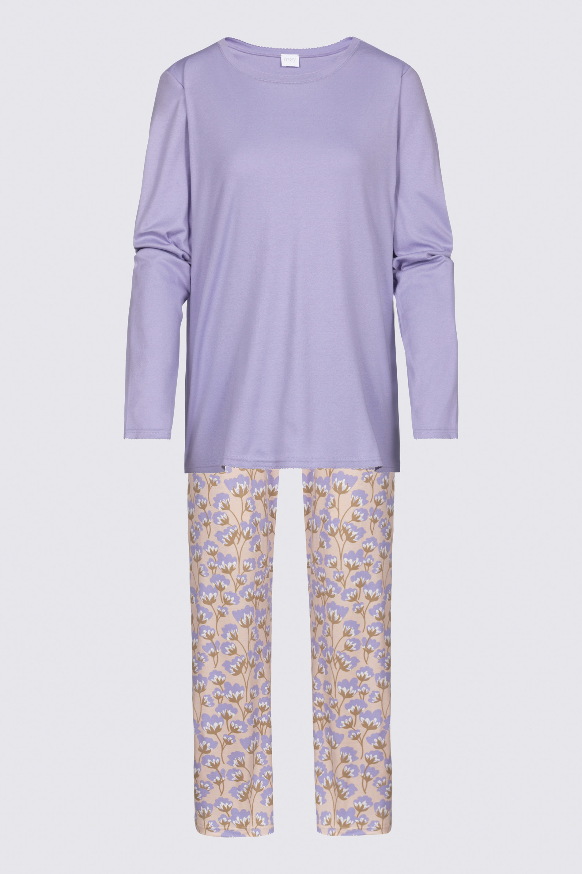 Pyjamas Lilac Serie Zera Cut Out | mey®