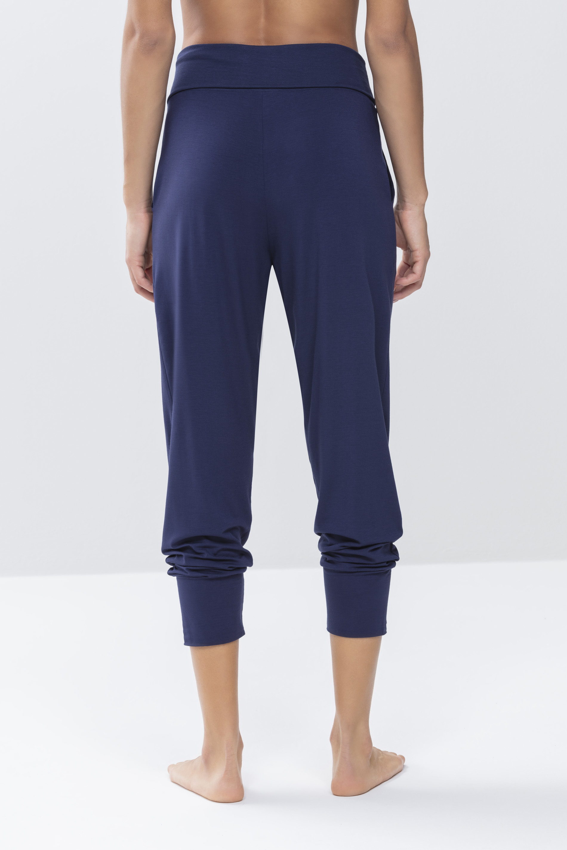 Yoga pants True Blue Serie Sleepy & Easy Rear View | mey®
