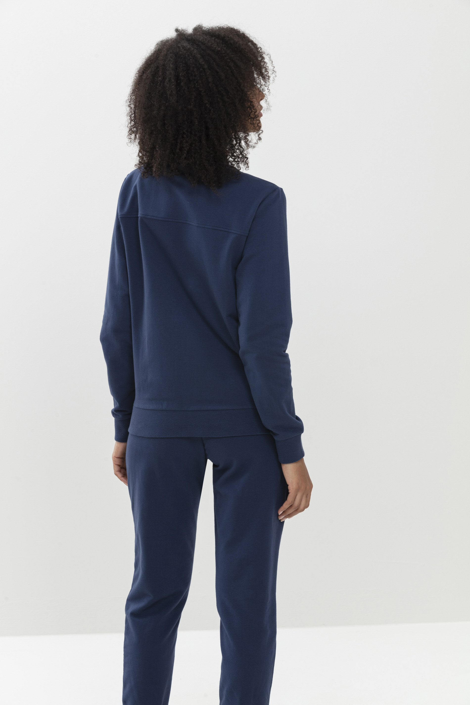 Zip jacket New Blue Serie Mia Rear View | mey®