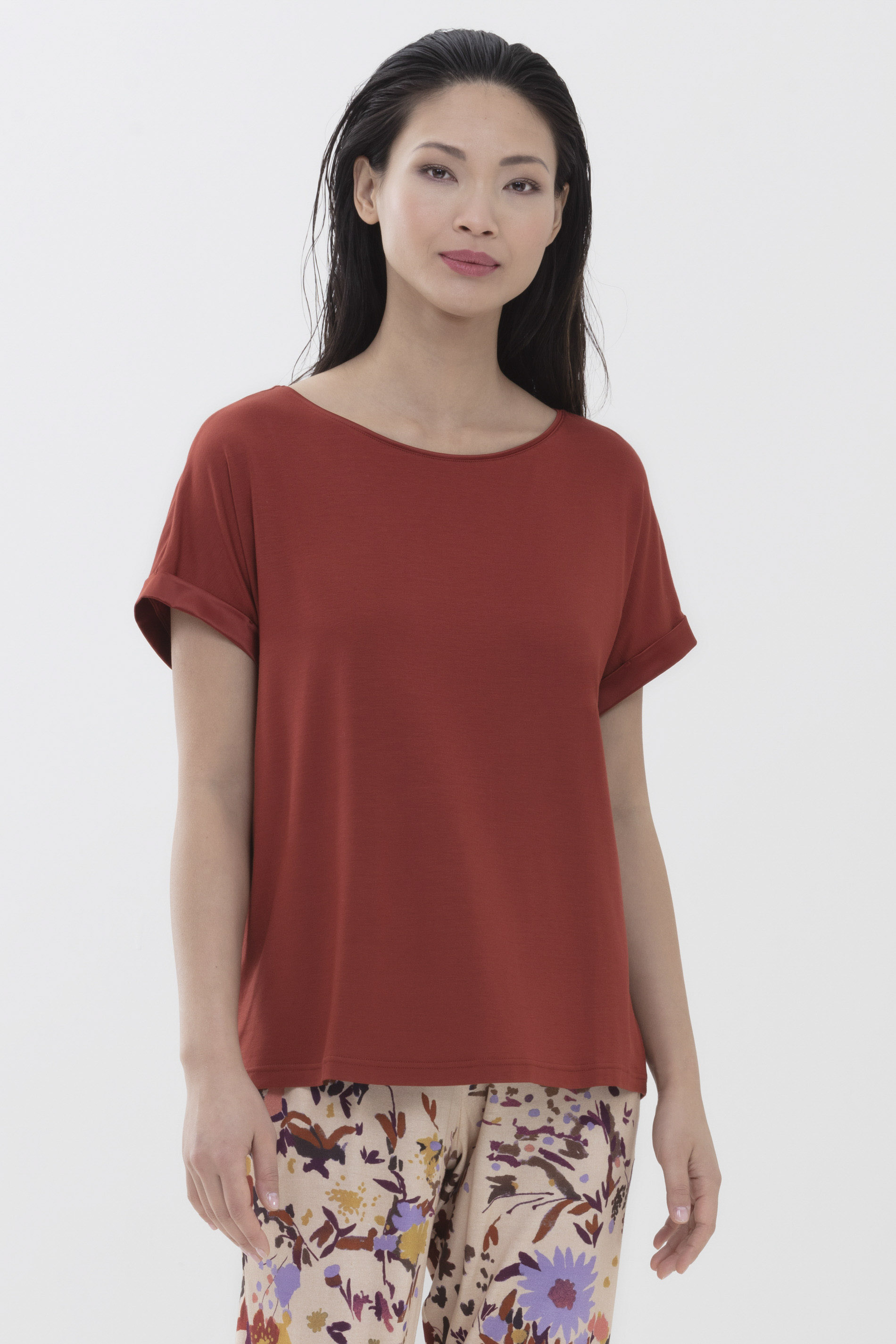 Shirt Red Pepper Serie Alena Front View | mey®