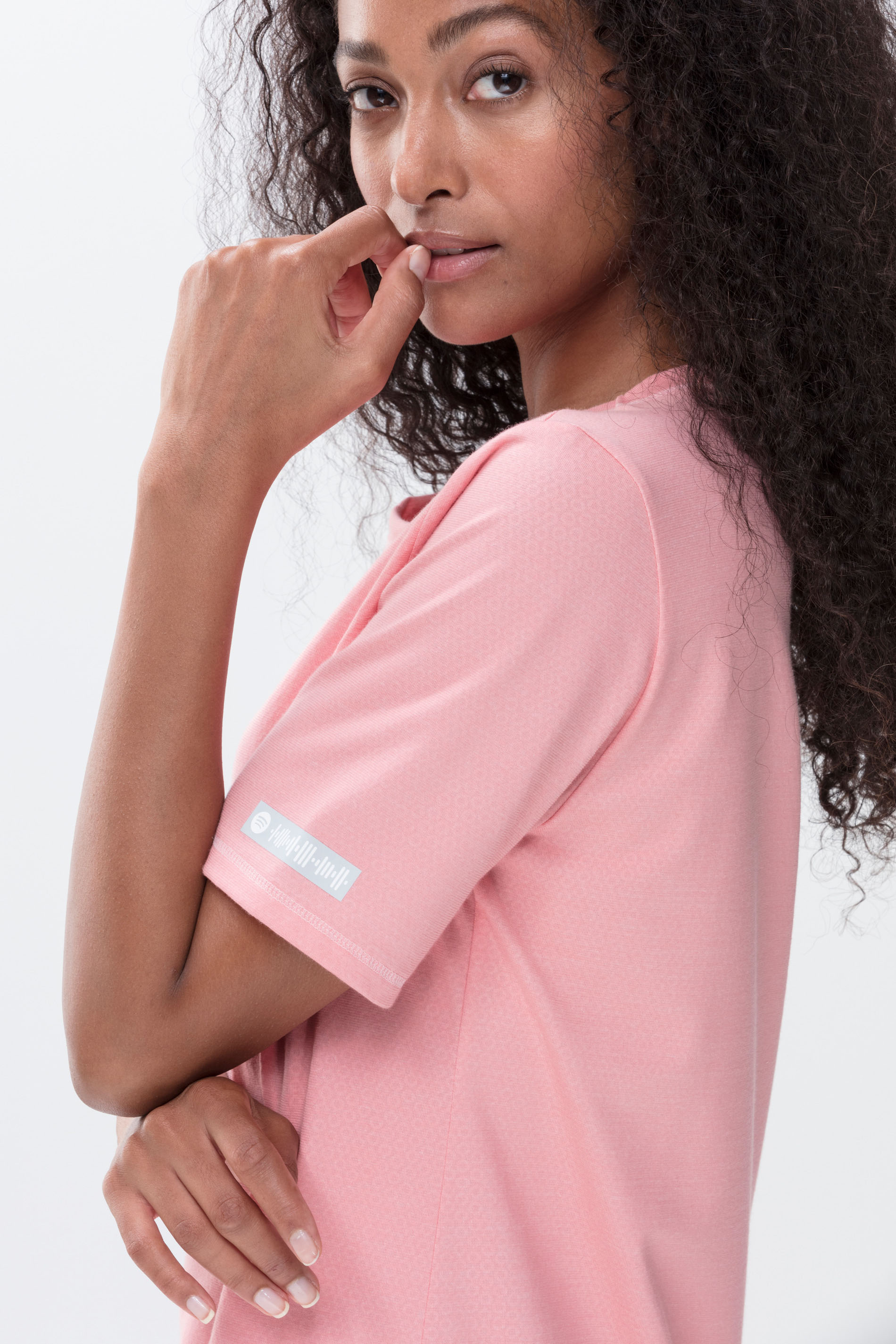 Nachthemd Powder Pink Serie Zzzleepwear Detailansicht 01 | mey®