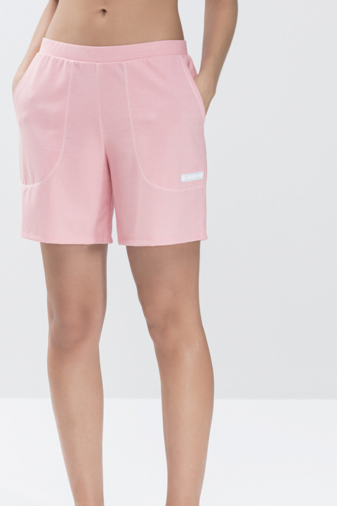 Bermuda Powder Pink Serie Zzzleepwear Frontansicht | mey®