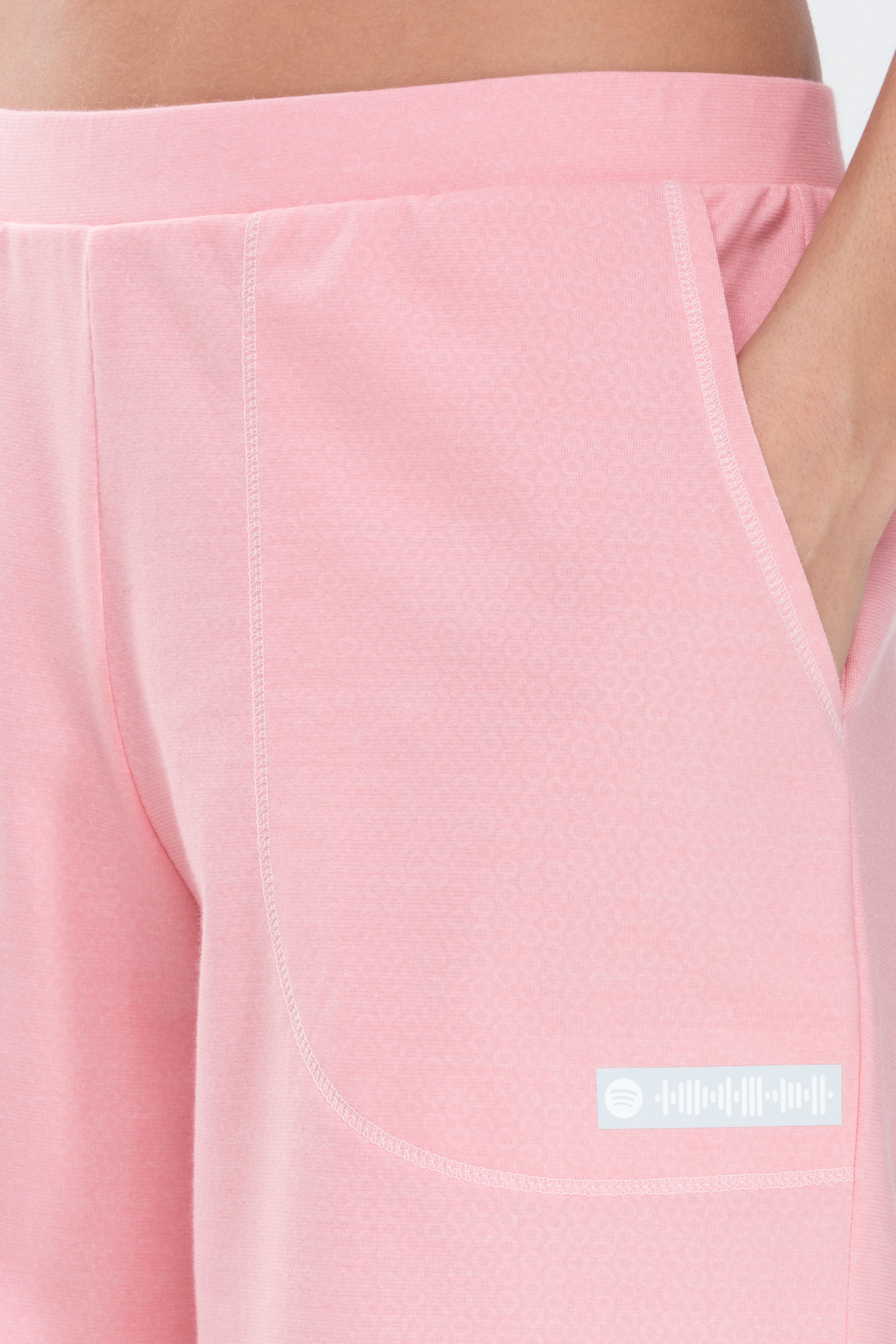 T-shirt Powder Pink Serie Zzzleepwear Detailweergave 02 | mey®