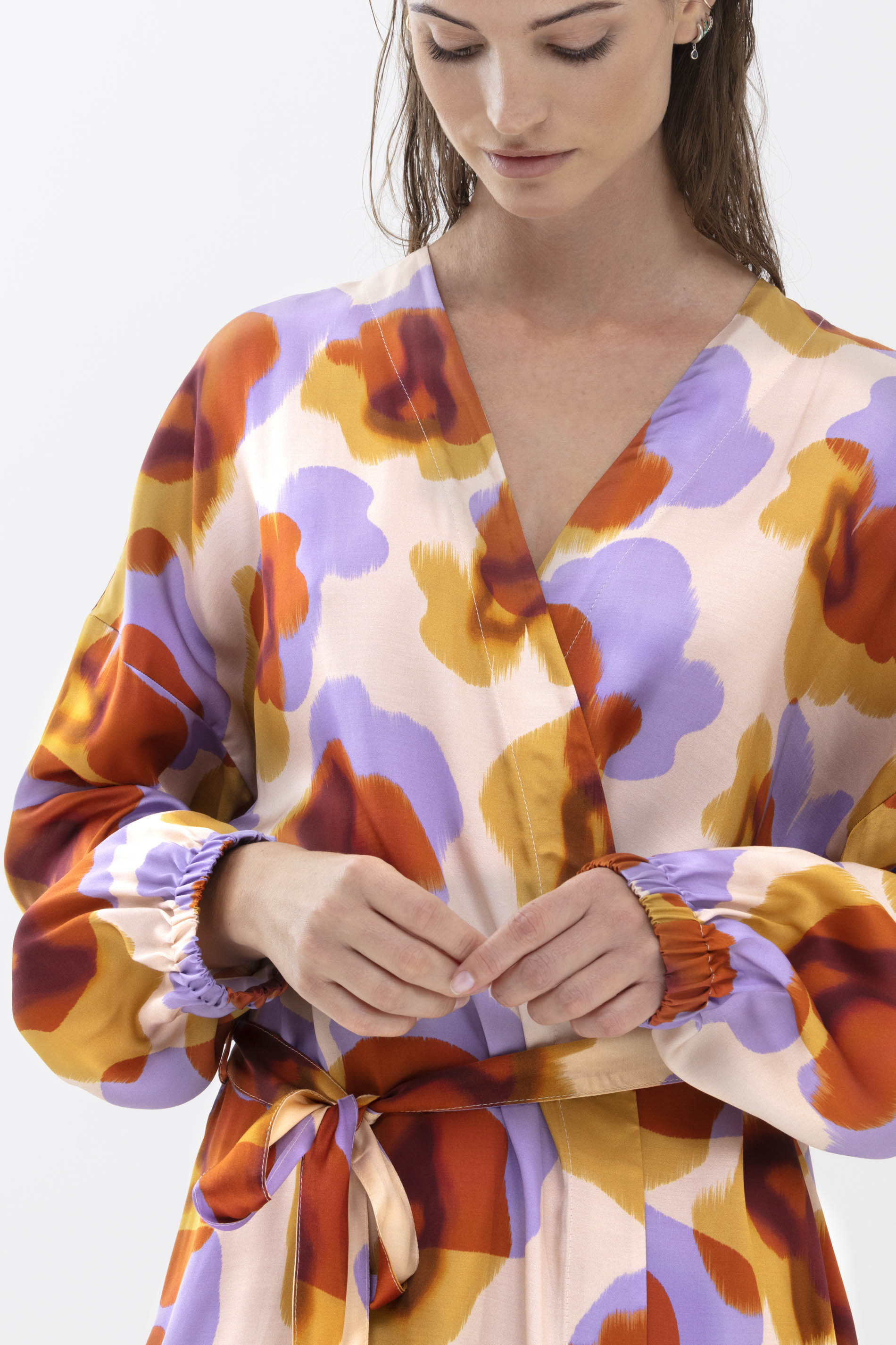 Kimono-Mantel Light Natural Serie Ramina Detailansicht 01 | mey®