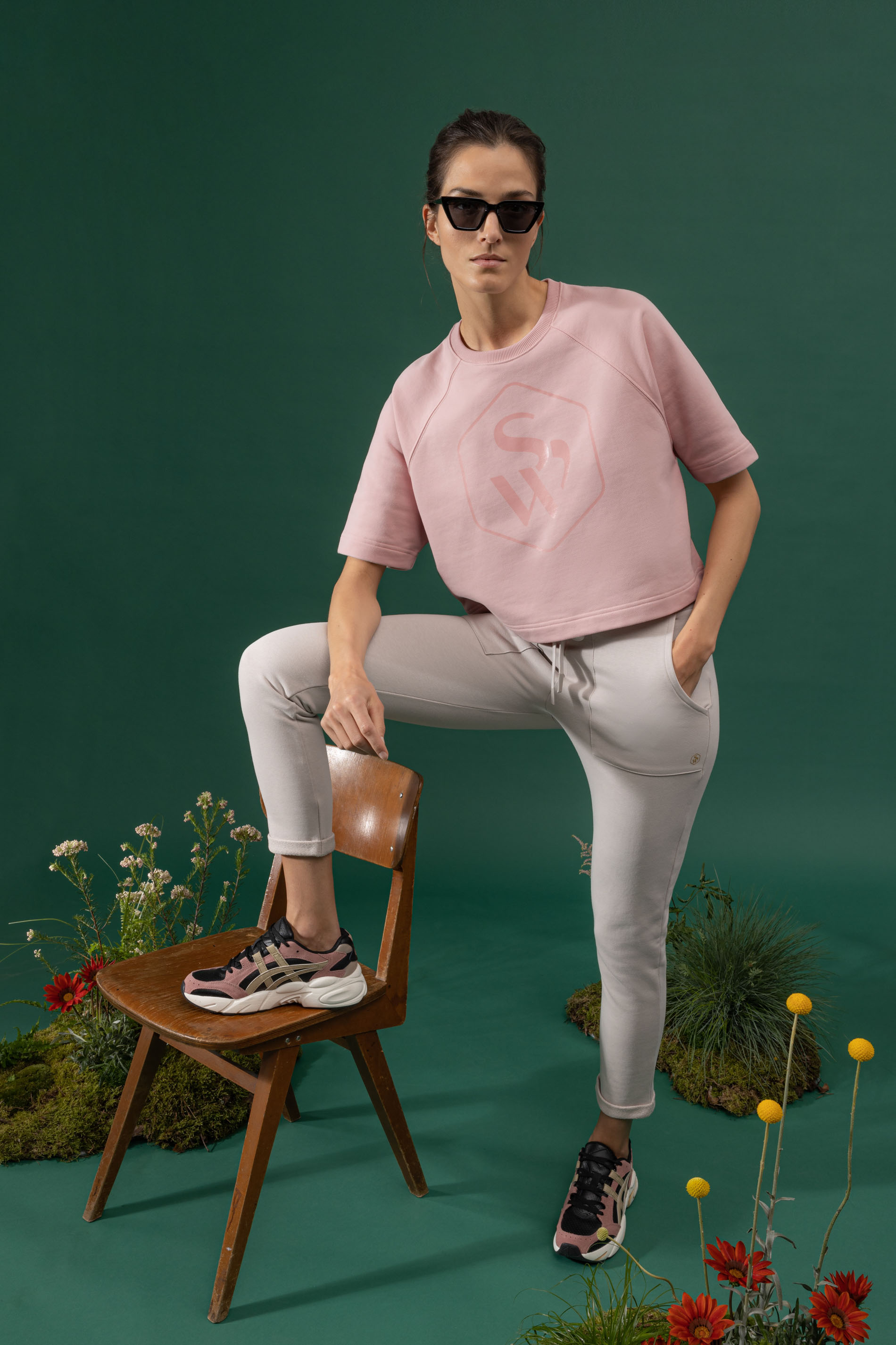 Sweat T-Shirt Blossom Serie Cozy Detailansicht 01 | mey®