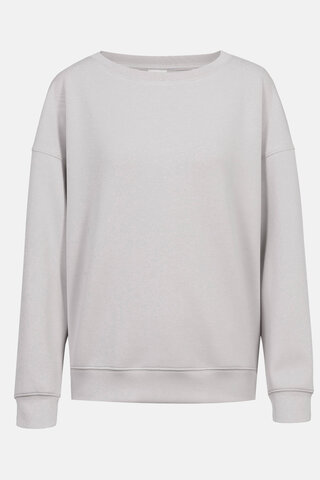Sweatshirt Mineral Grey Serie Smooth Cut Out | mey®