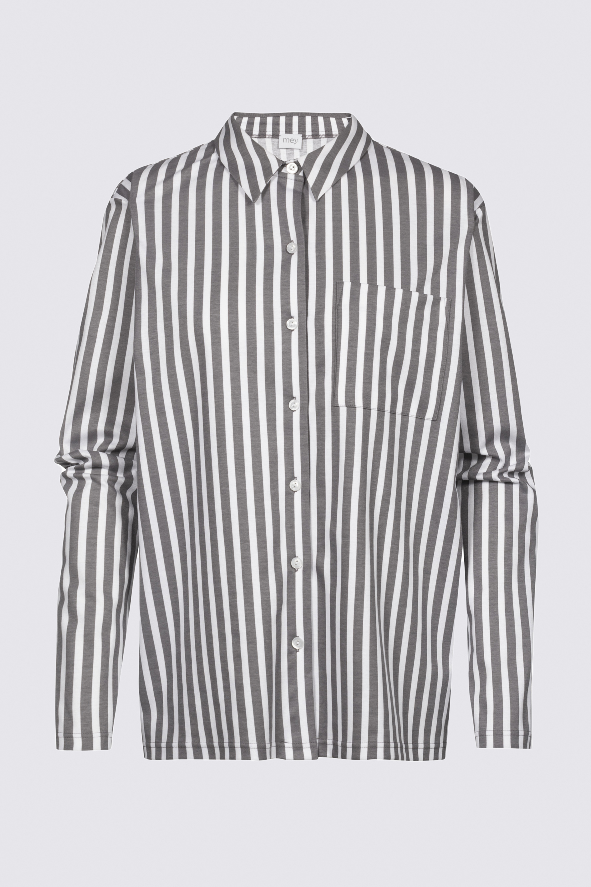Pyjama Shirt Lovely Grey Serie Sleepsation Freisteller | mey®
