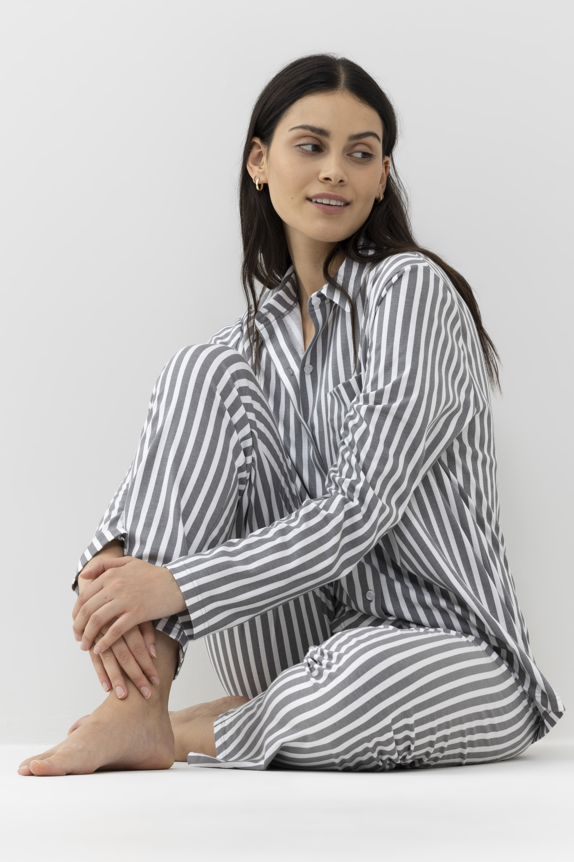 Pyjama shirt Lovely Grey Serie Sleepsation Festlegen | mey®