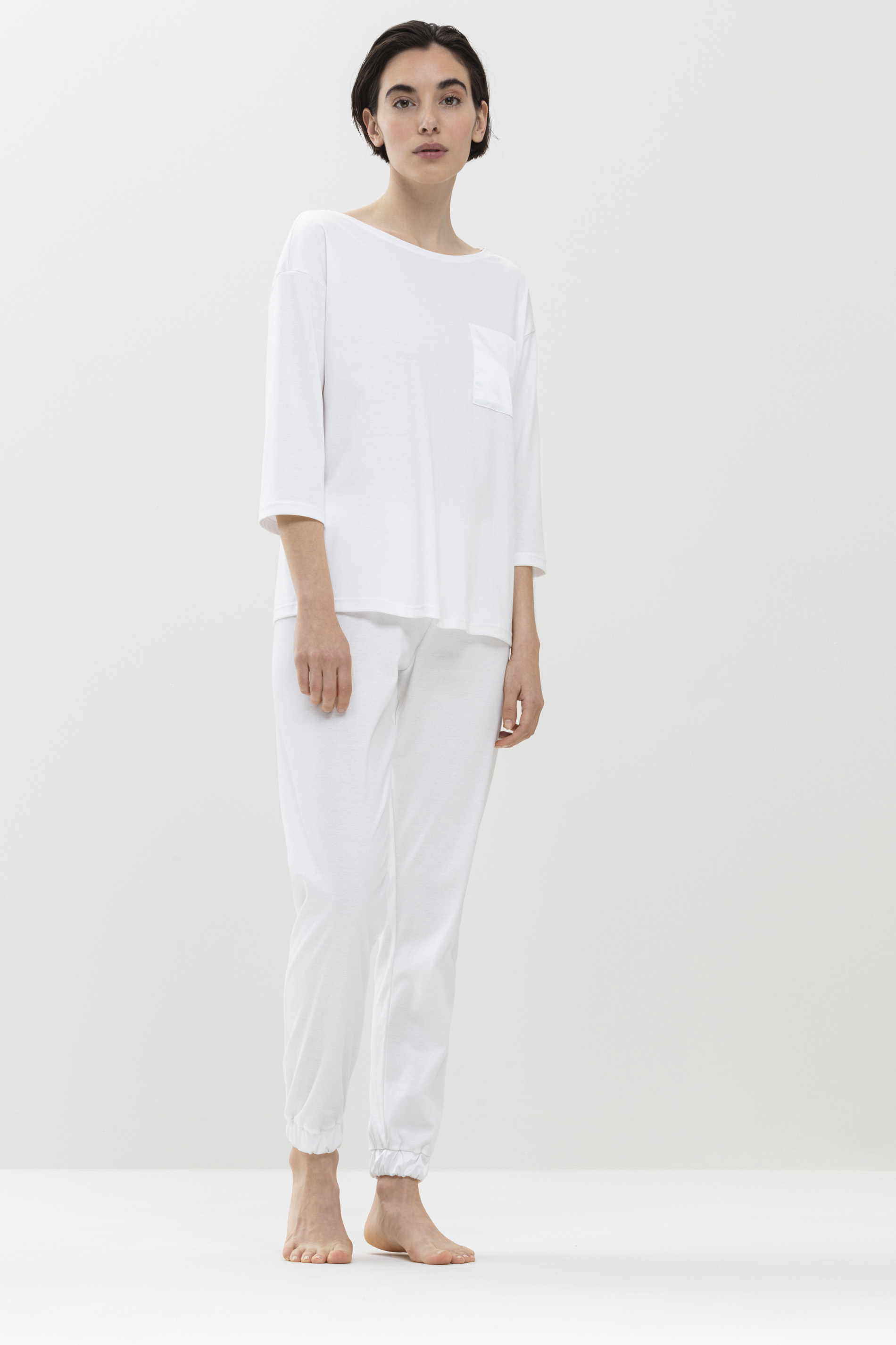 Shirt White Serie Sleepsation Festlegen | mey®