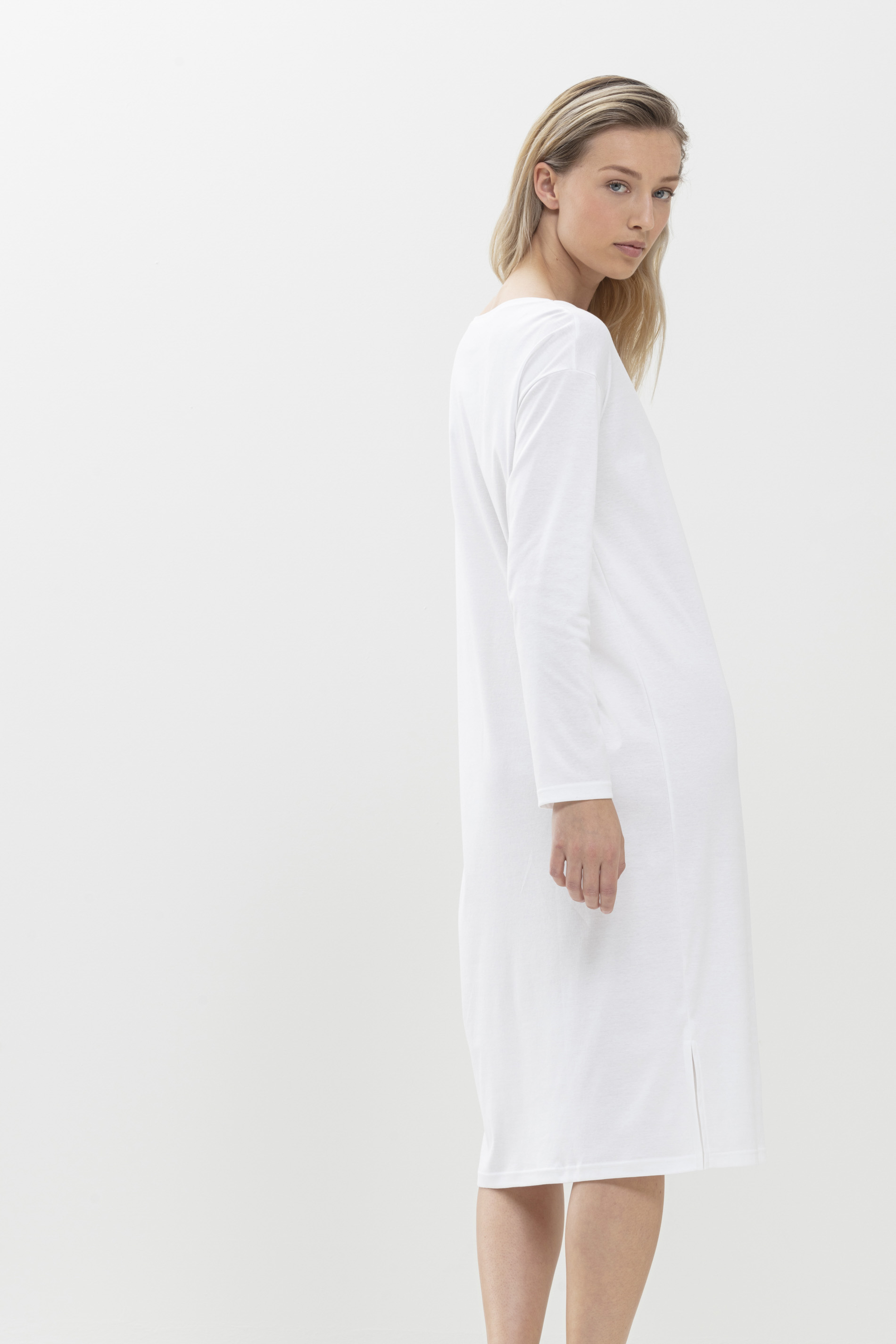 Nachthemd Wit Serie Sleepsation Achteraanzicht | mey®