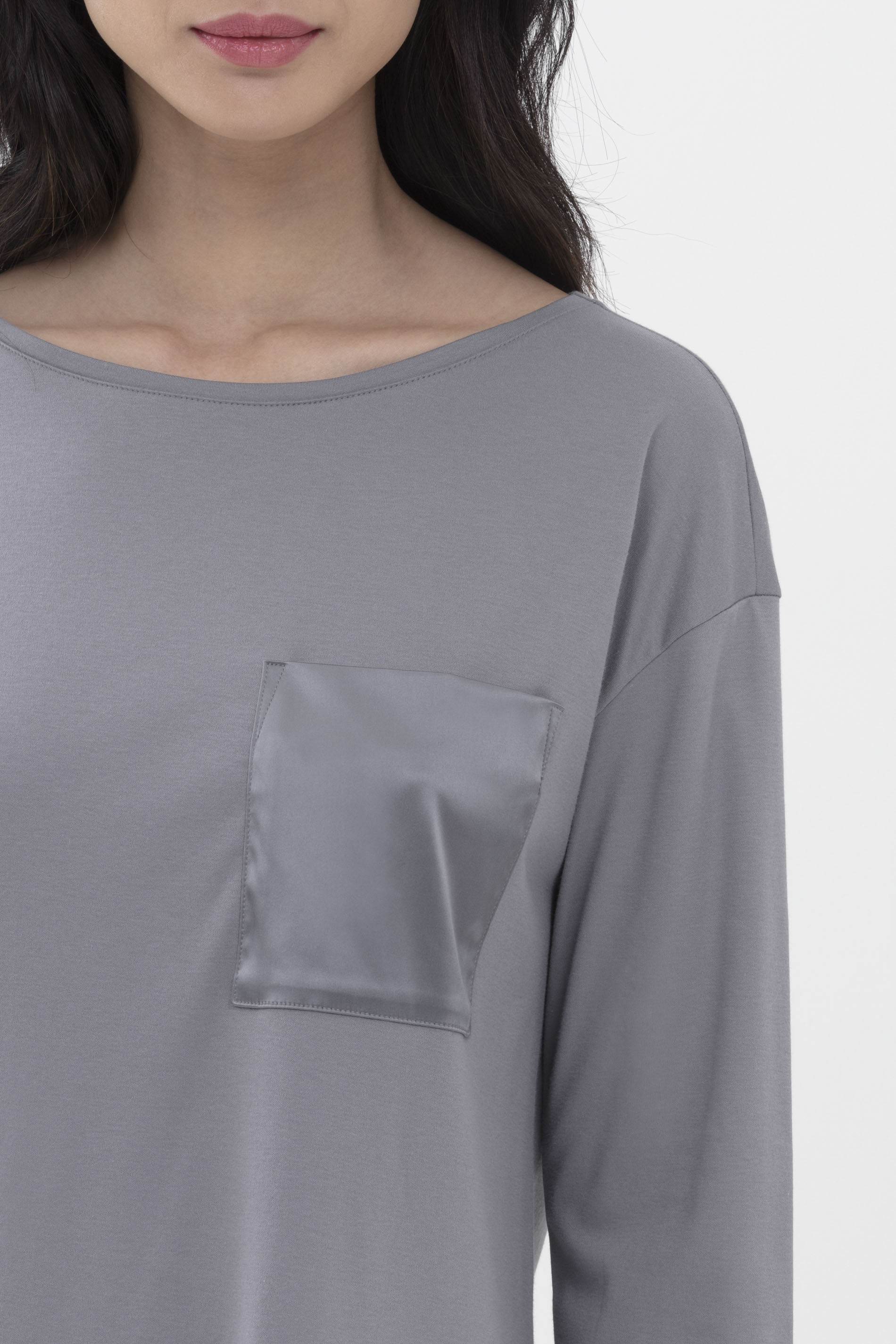 Nachthemd Lovely Grey Serie Sleepsation Detailansicht 01 | mey®