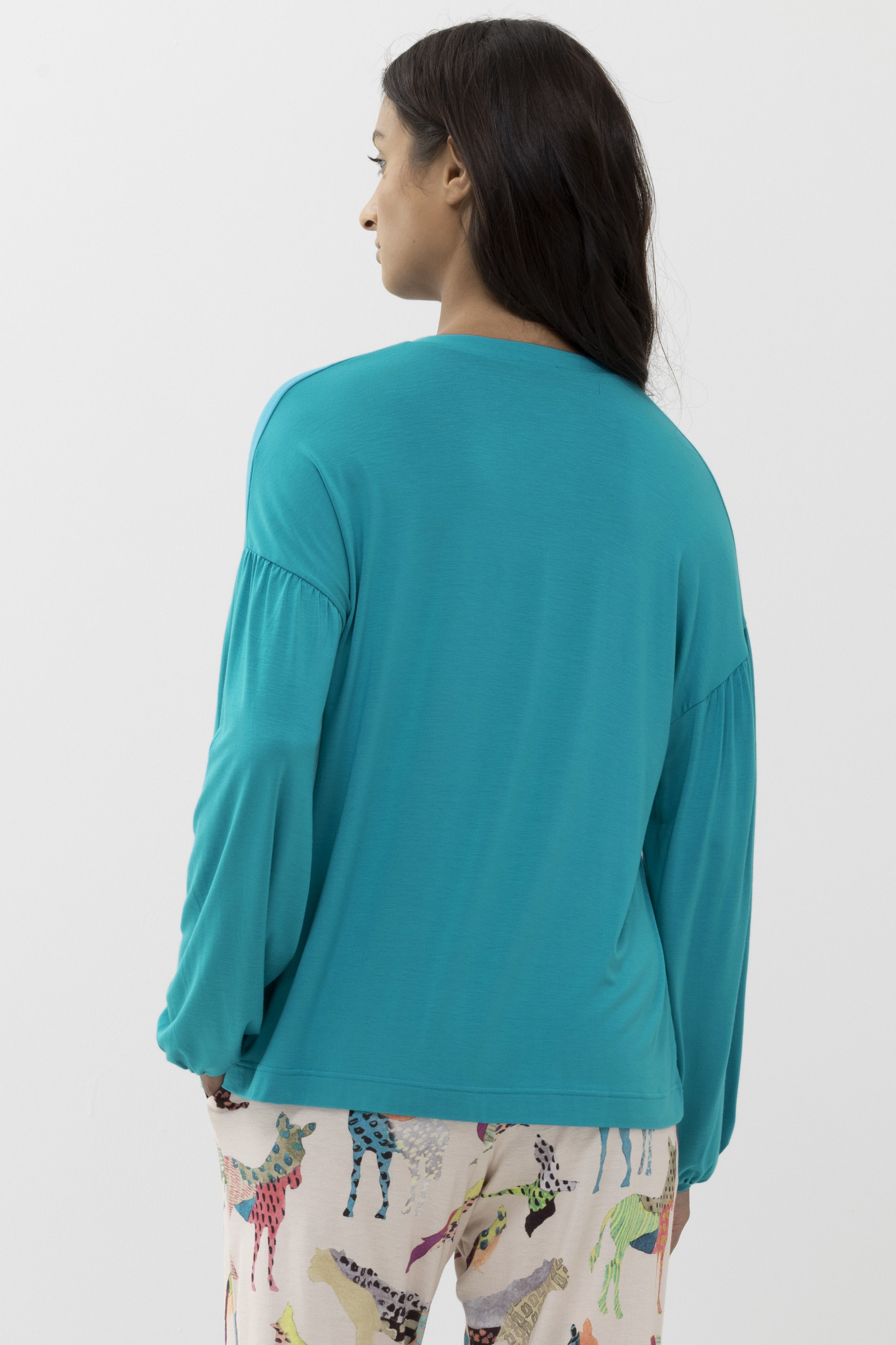 Shirt met lange mouwen Serie Alena Achteraanzicht | mey®