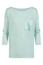 T-shirt with 3/4-length sleeves