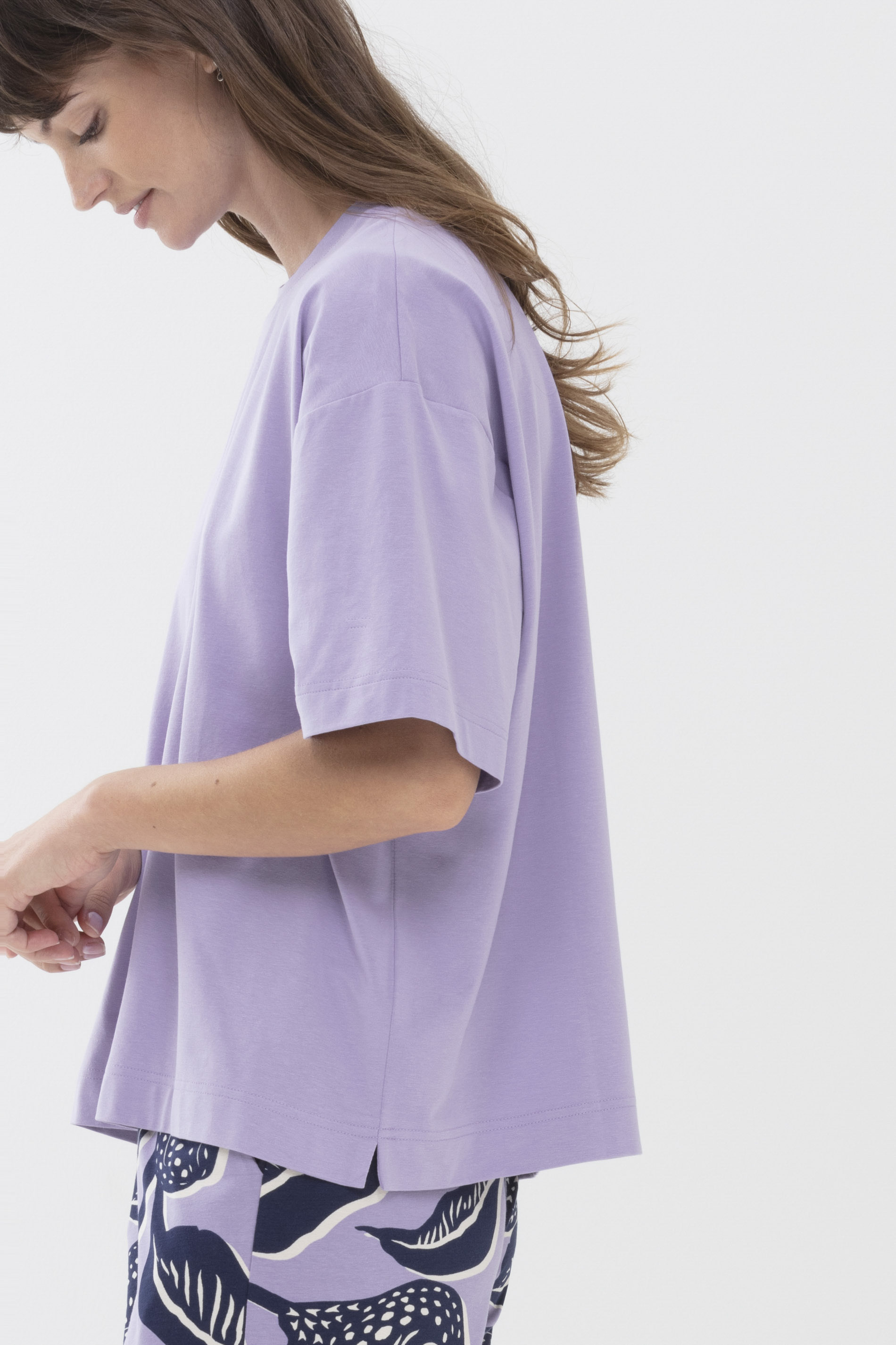Shirt Lilac Serie Debby Detail View 01 | mey®