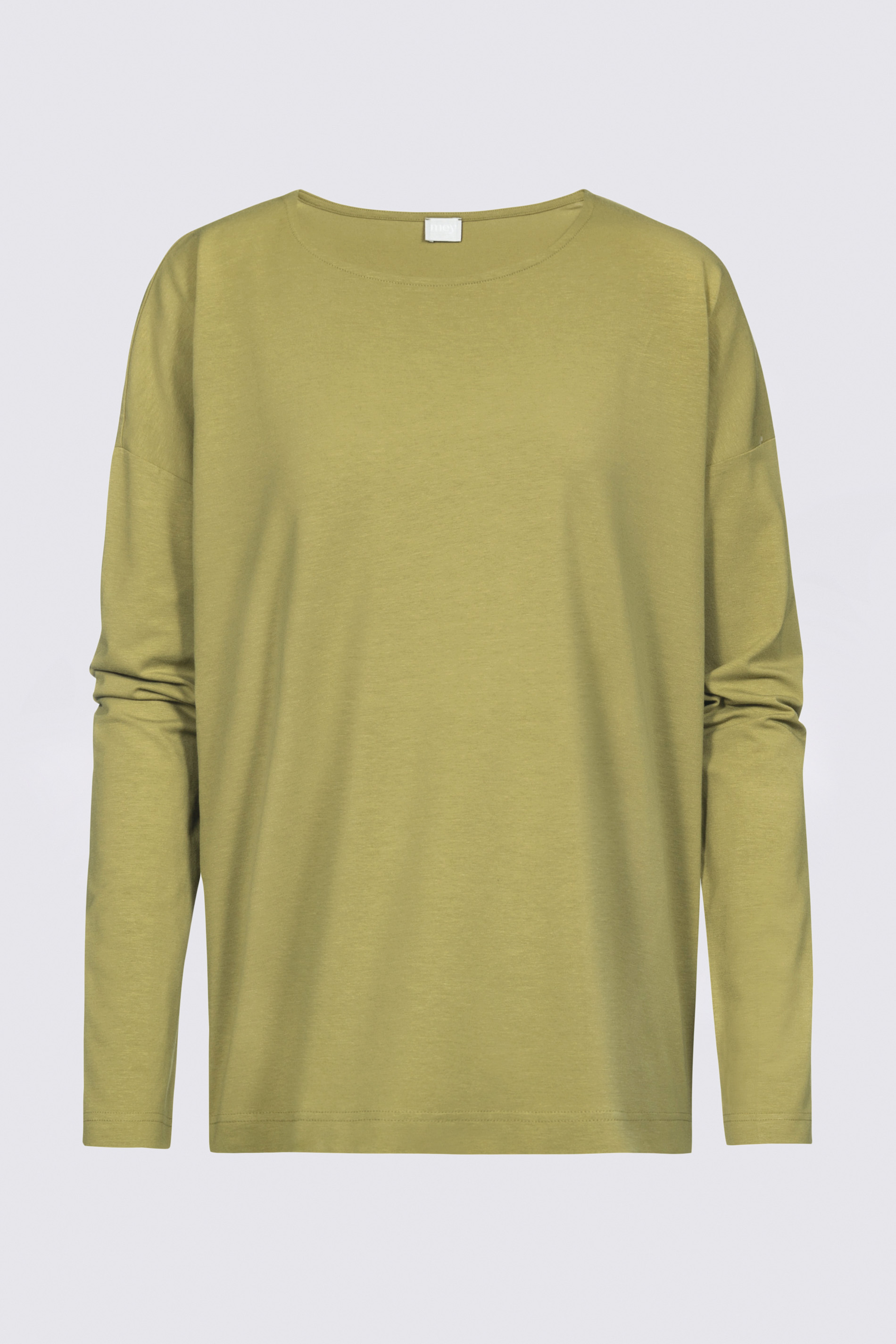 Long-sleeved shirt Tuscan Green Serie Aya Cut Out | mey®