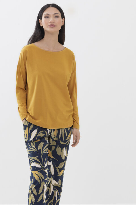 Long-sleeved shirt Wintergold Serie Aya Front View | mey®