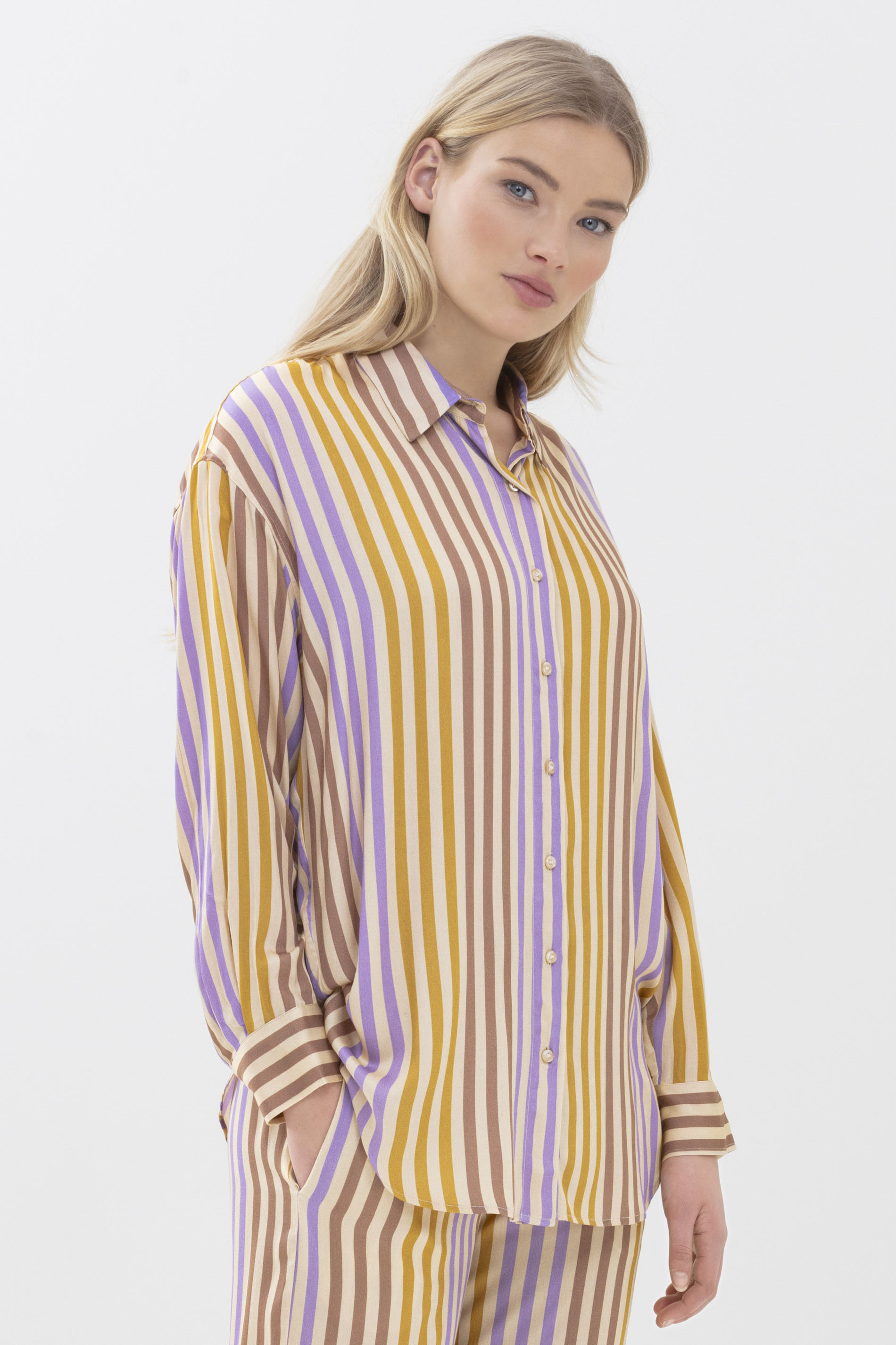 Shirt met lange mouwen Wintergold Serie Alana Vooraanzicht | mey®