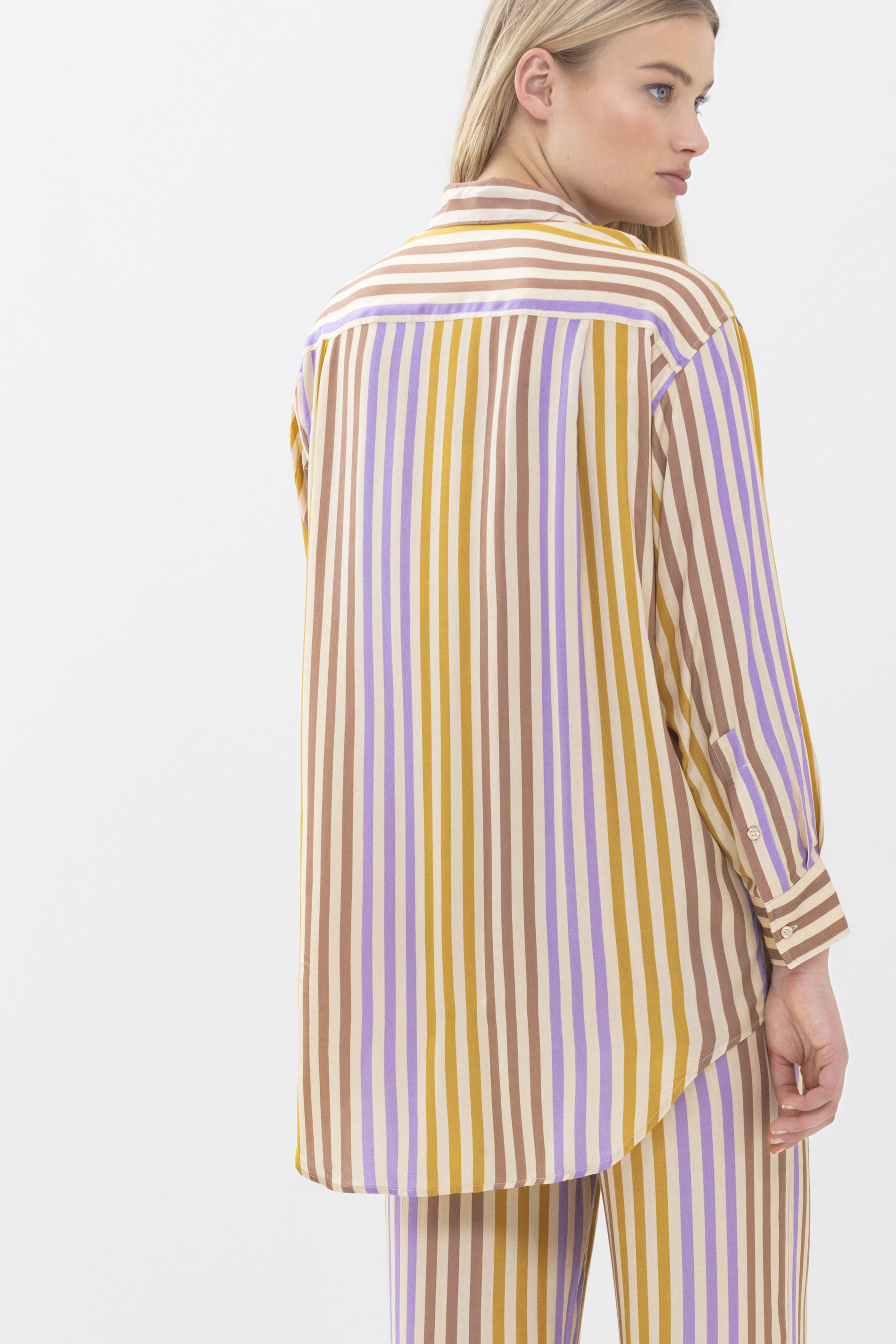 Long-sleeved shirt Wintergold Serie Alana Rear View | mey®