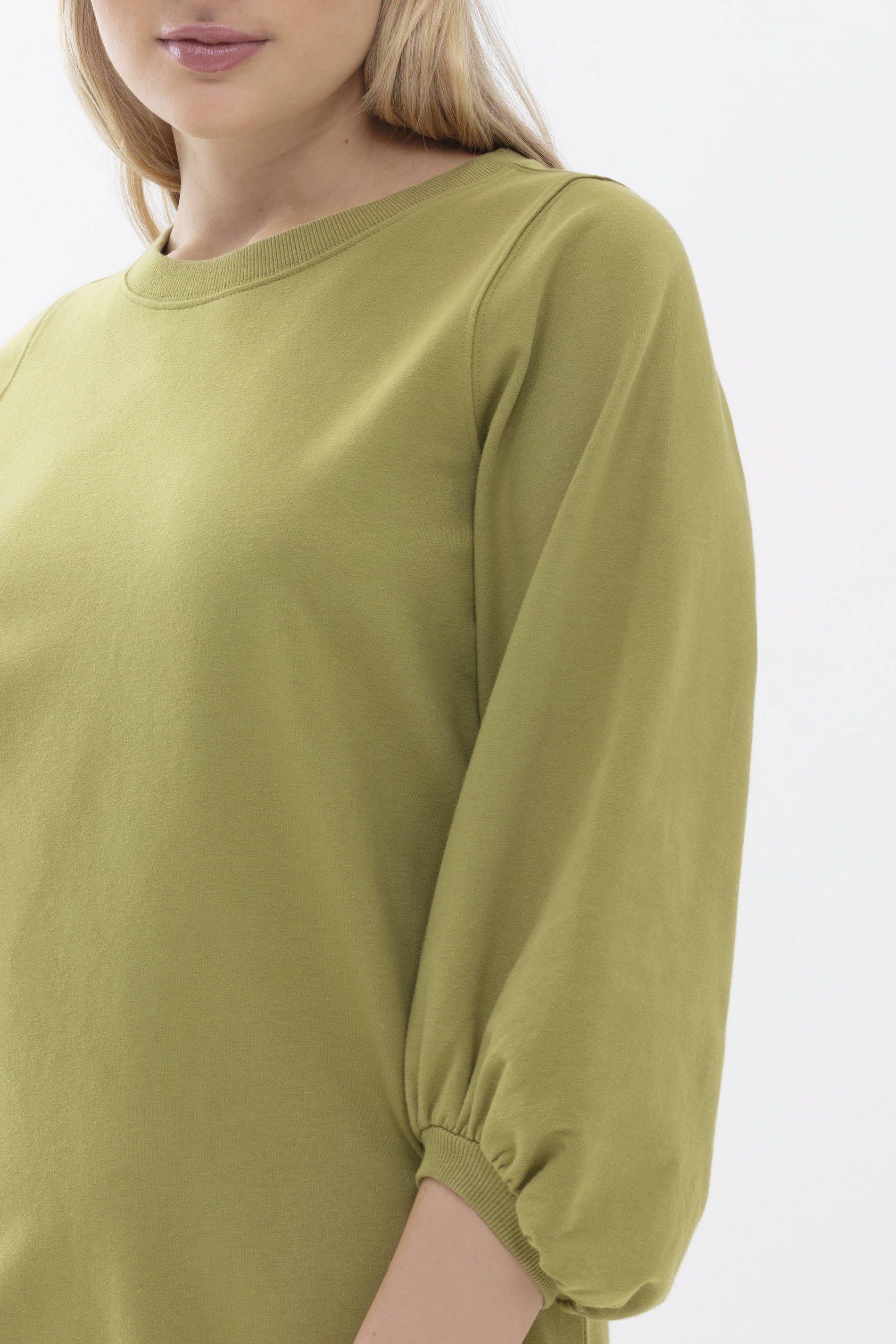 Sweat-jurk Tuscan Green Serie Mischa Detailweergave 01 | mey®