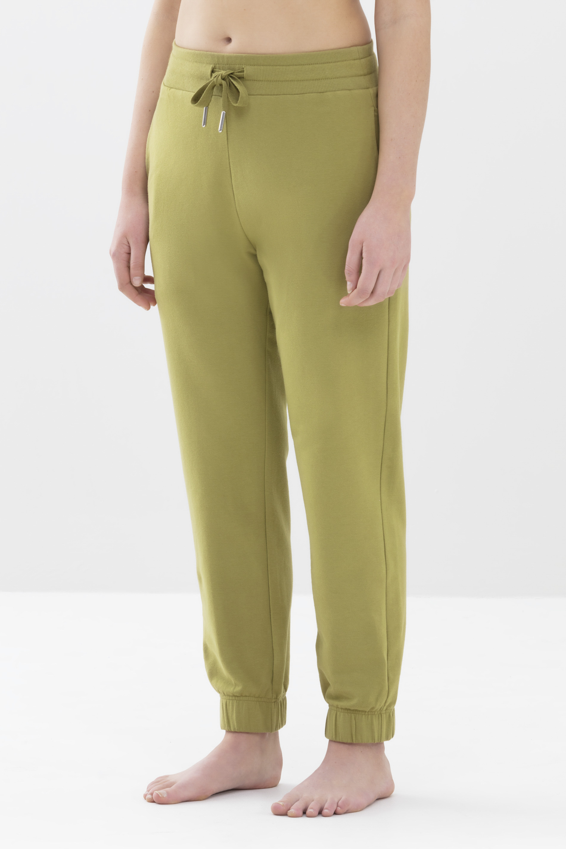 Long bottoms Tuscan Green Serie Mischa Front View | mey®