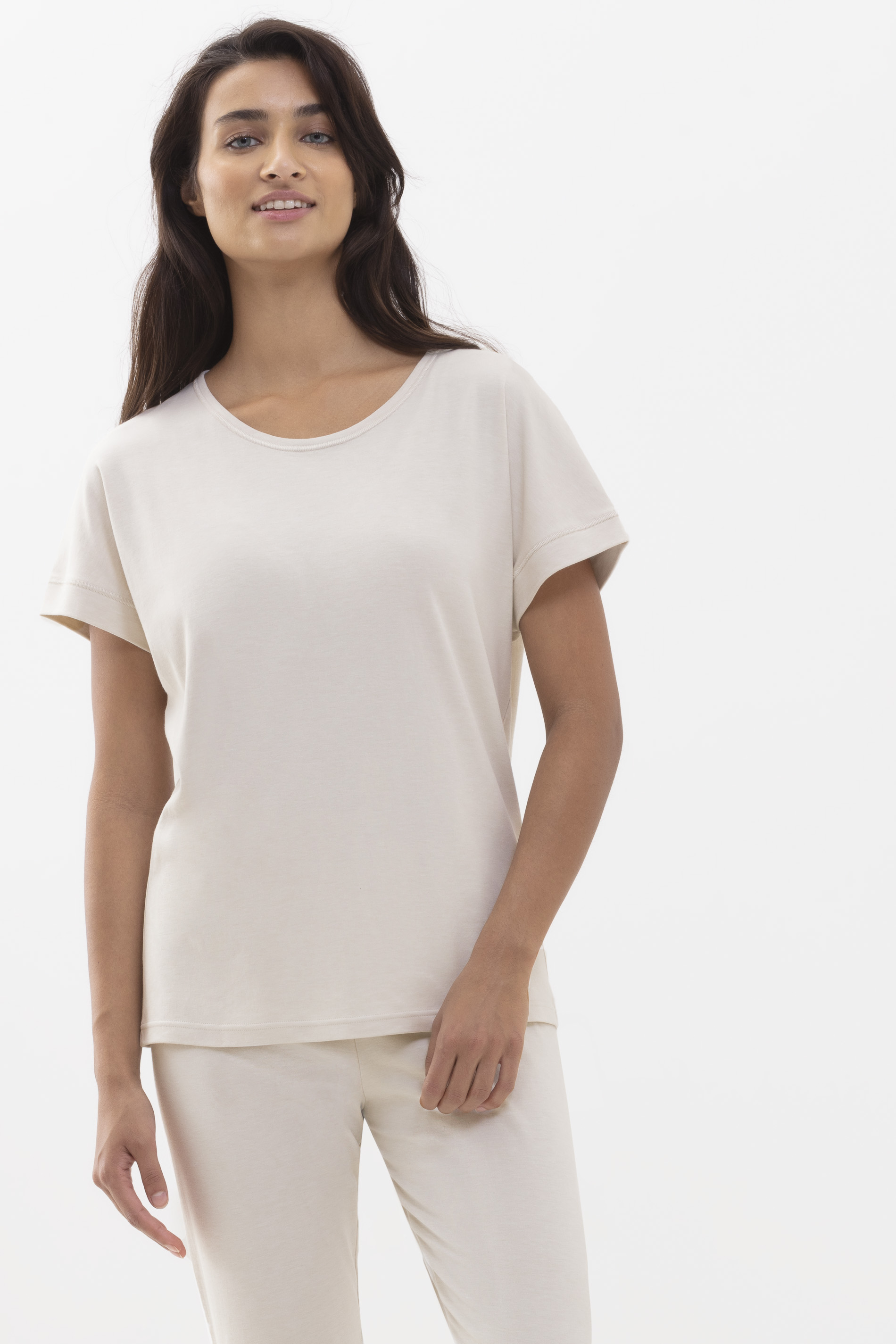 Shirt mit 1/2-Ärmel Natural Serie N8TEX 2.0 Frontansicht | mey®