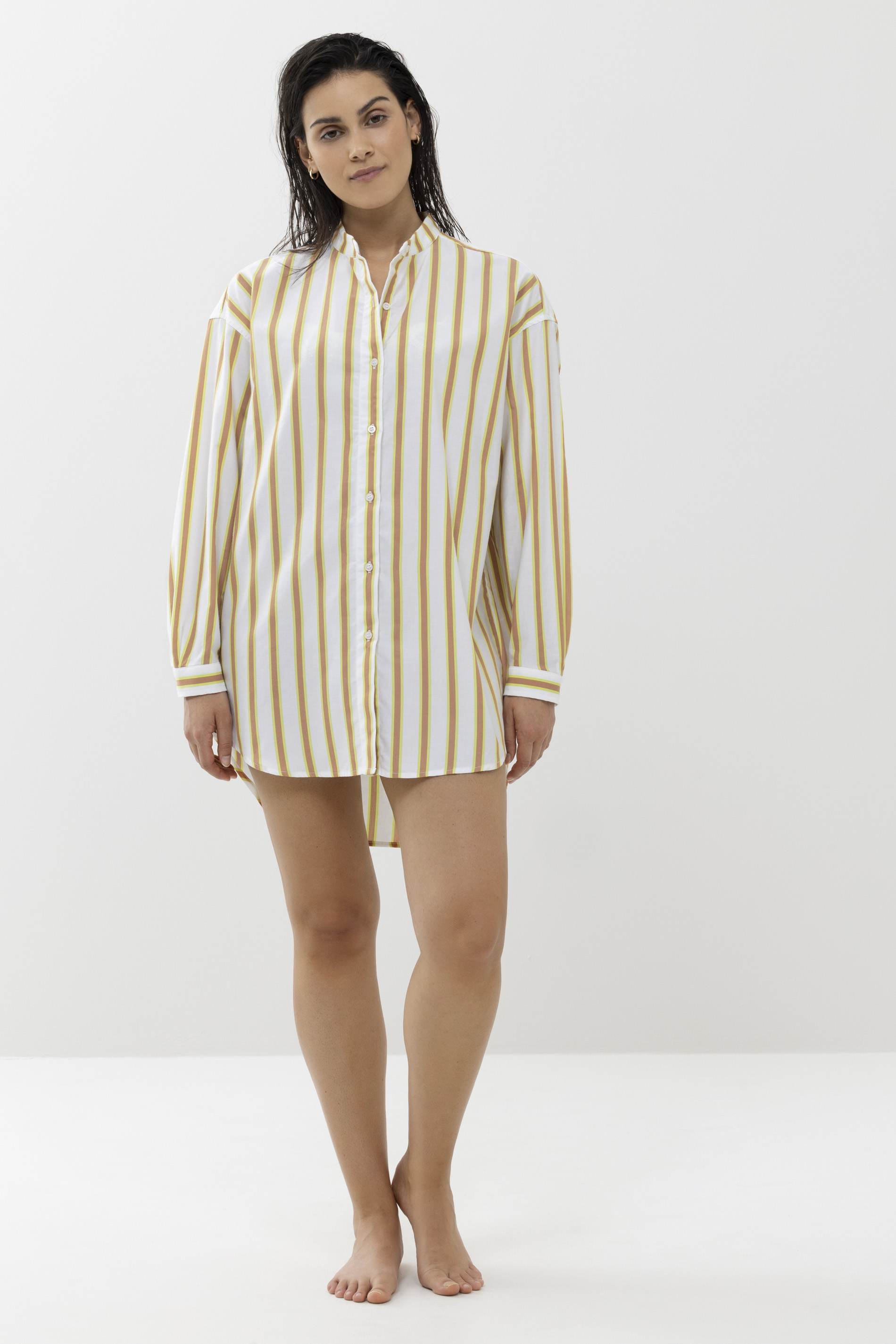 Pyjama-Shirt Serie Tamara Frontansicht | mey®