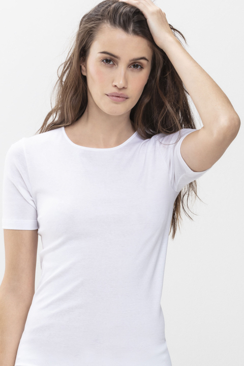 Shirt Wit Serie Noblesse Vooraanzicht | mey®