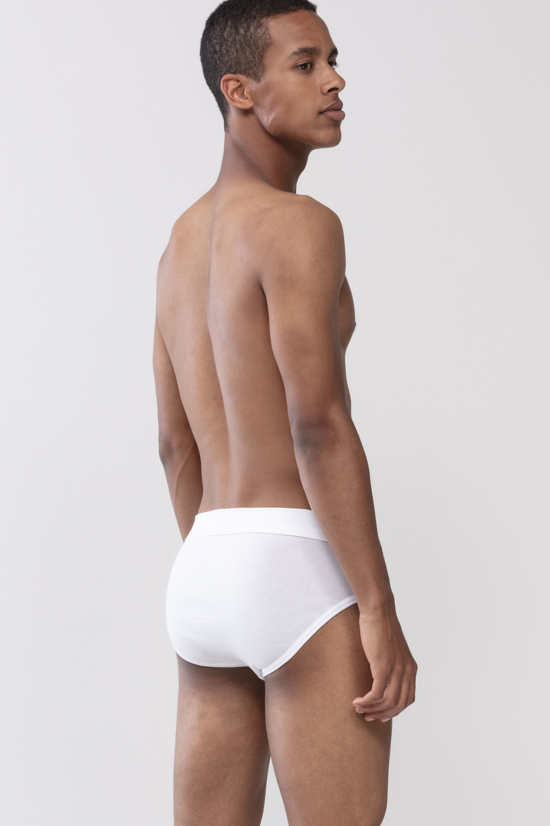 Sport-Pants White Serie Noblesse Rear View | mey®