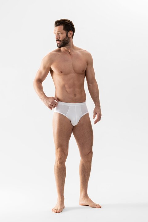 Briefs Weiss Serie Noblesse Front View | mey®