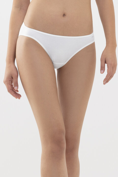Mini-Slip White Serie Cotton Pure Front View | mey®