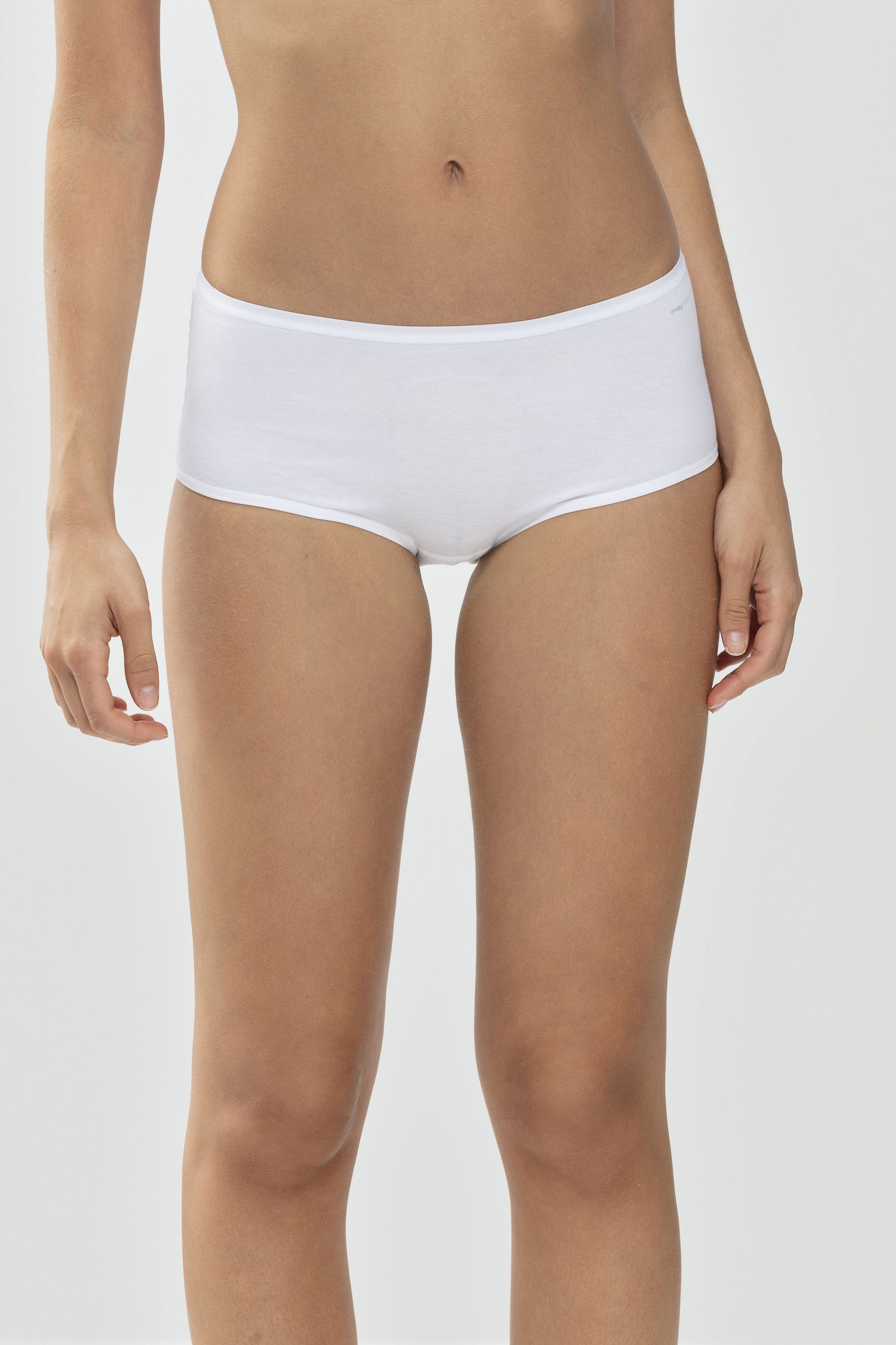 Panty White Serie Superfine Organic Front View | mey®