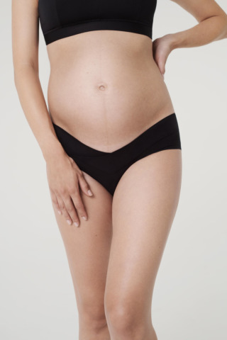 Hipster Black Serie Maternity Front View | mey®
