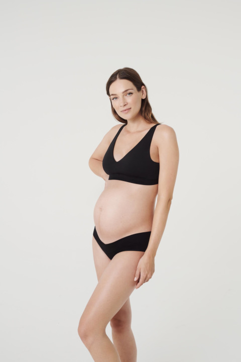 Hipster Black Serie Maternity Front View | mey®