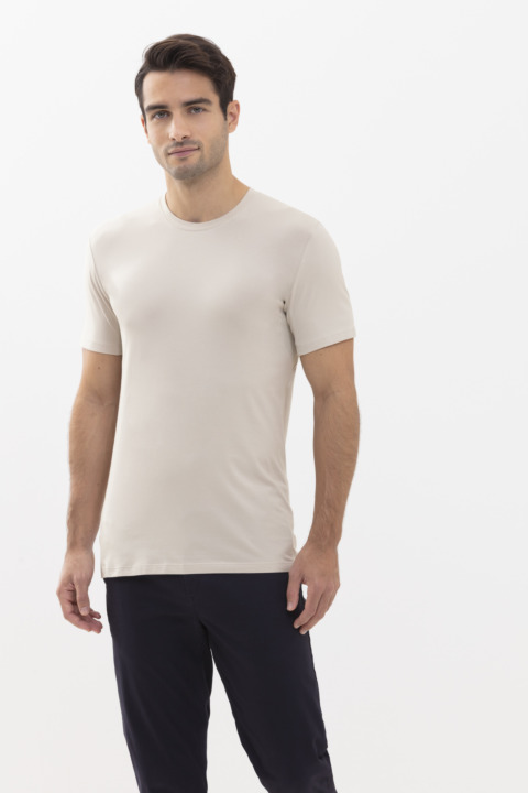 Hybrid T-shirt Mineral Grey Serie Hybrid T-Shirt Front View | mey®