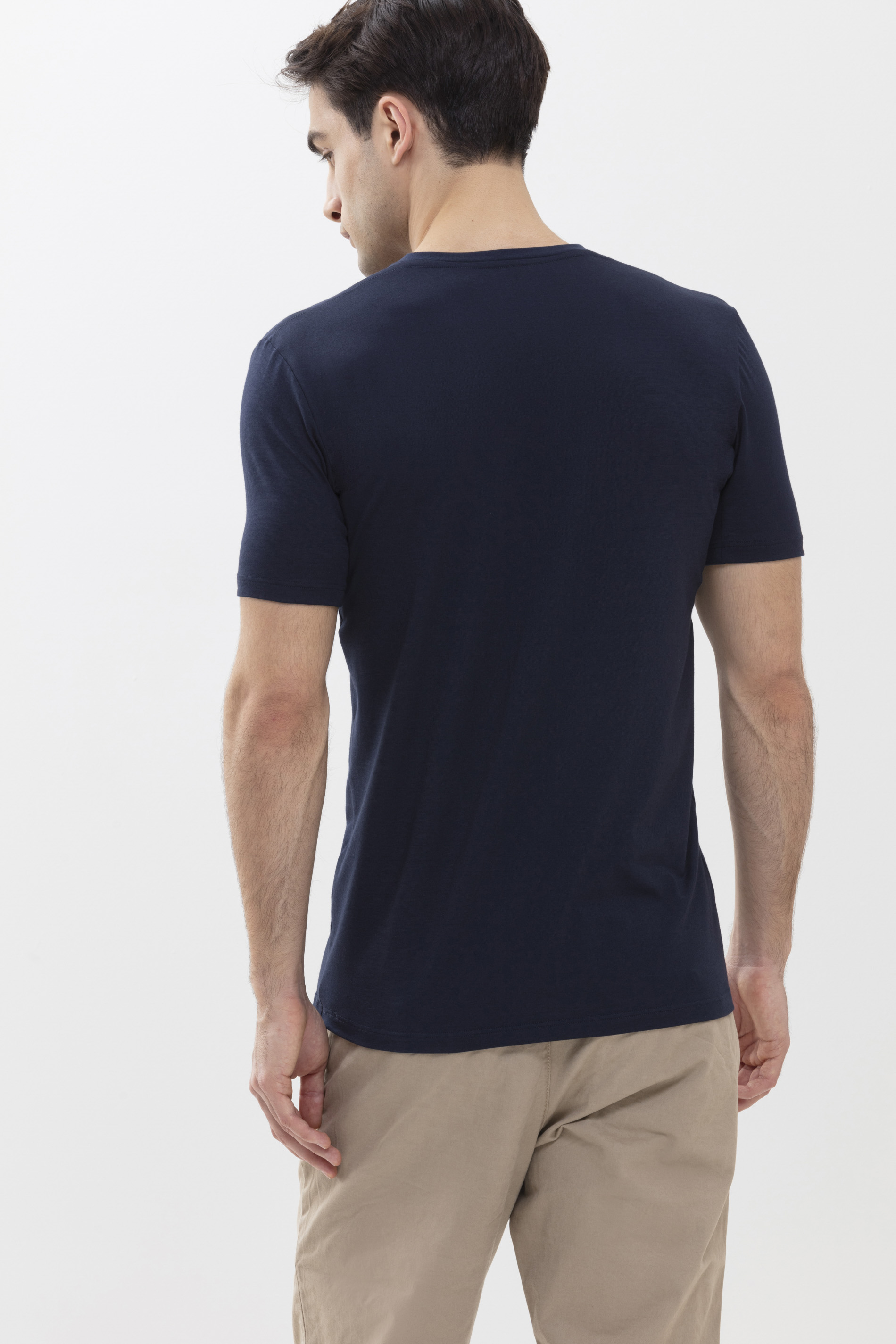 Hybride T-shirt Yacht Blue Serie Hybrid T-Shirt Achteraanzicht | mey®