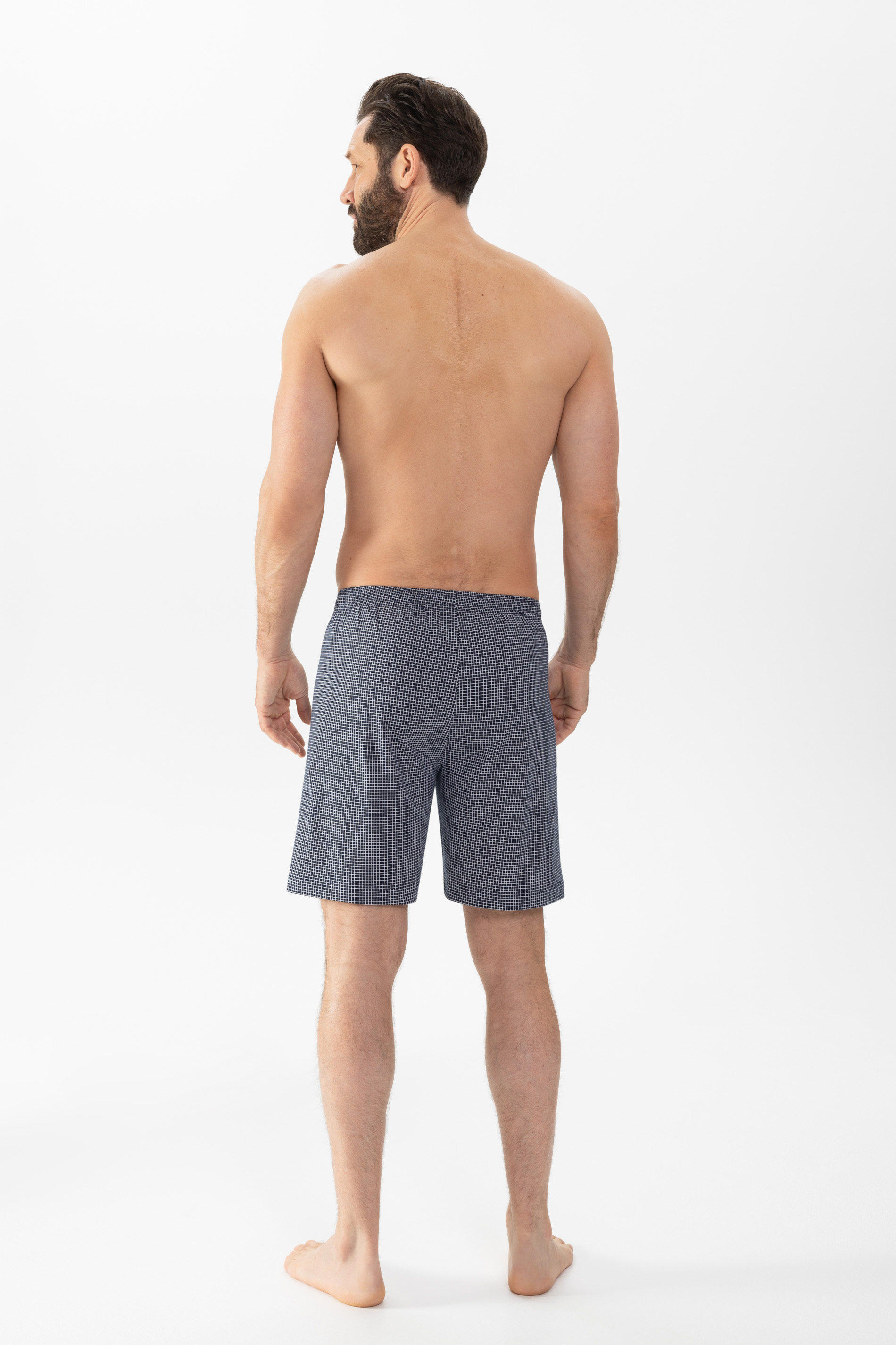 Shorts Yacht Blue Serie Nelson Rear View | mey®