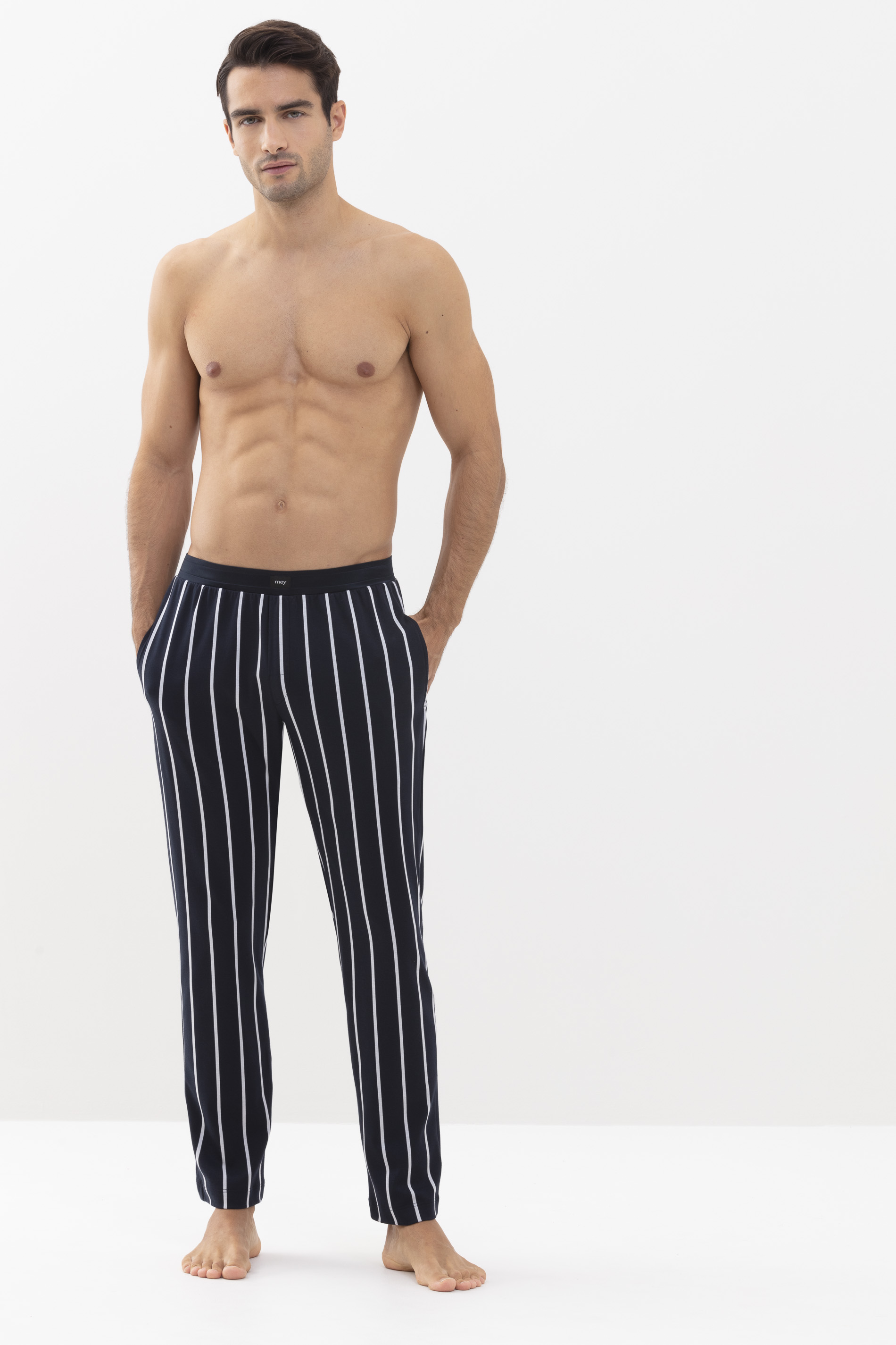 Long pants Indigo Serie Valsted Front View | mey®