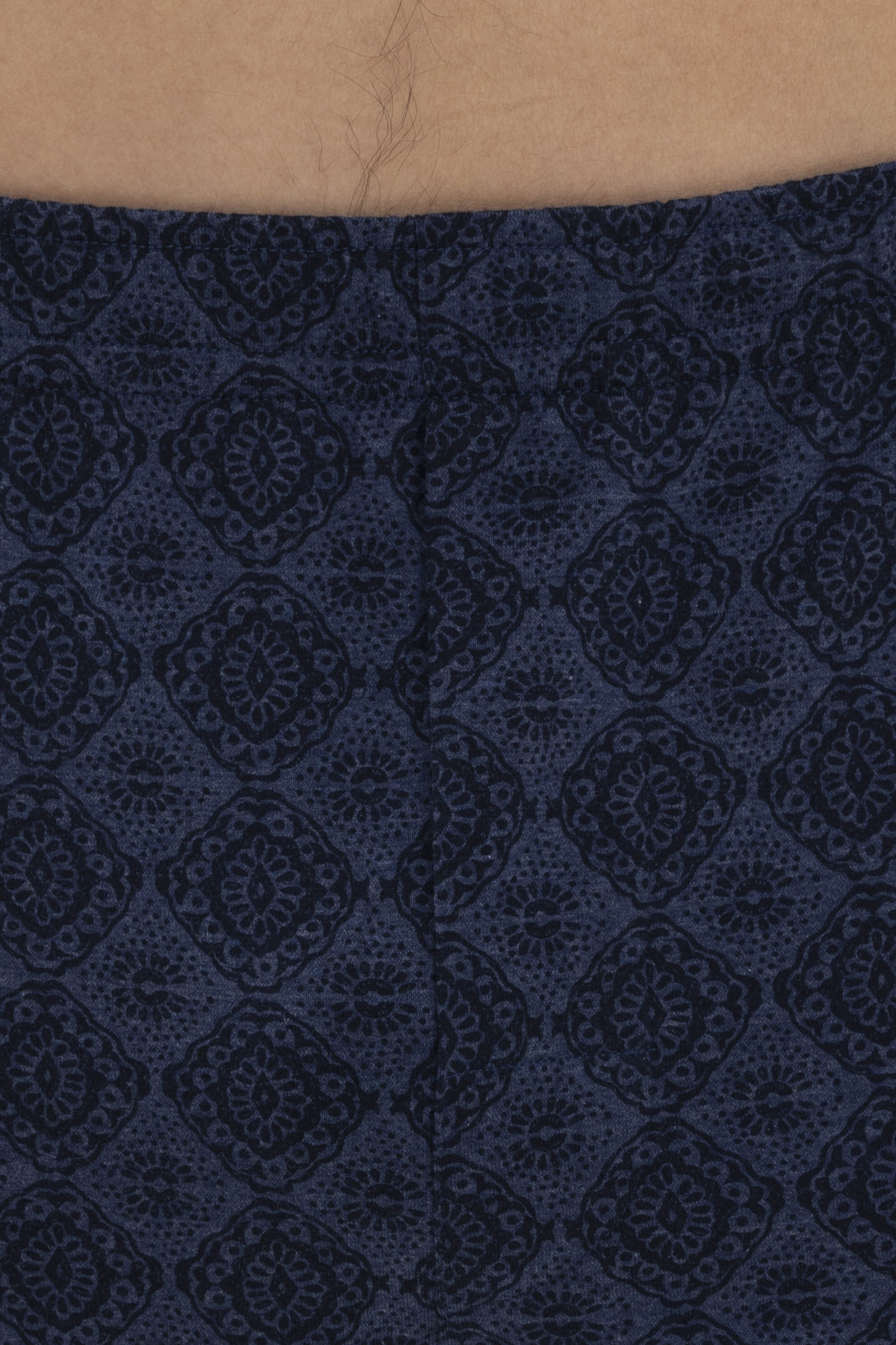 Long bottoms Denim Blue Serie Ikat Detail View 01 | mey®