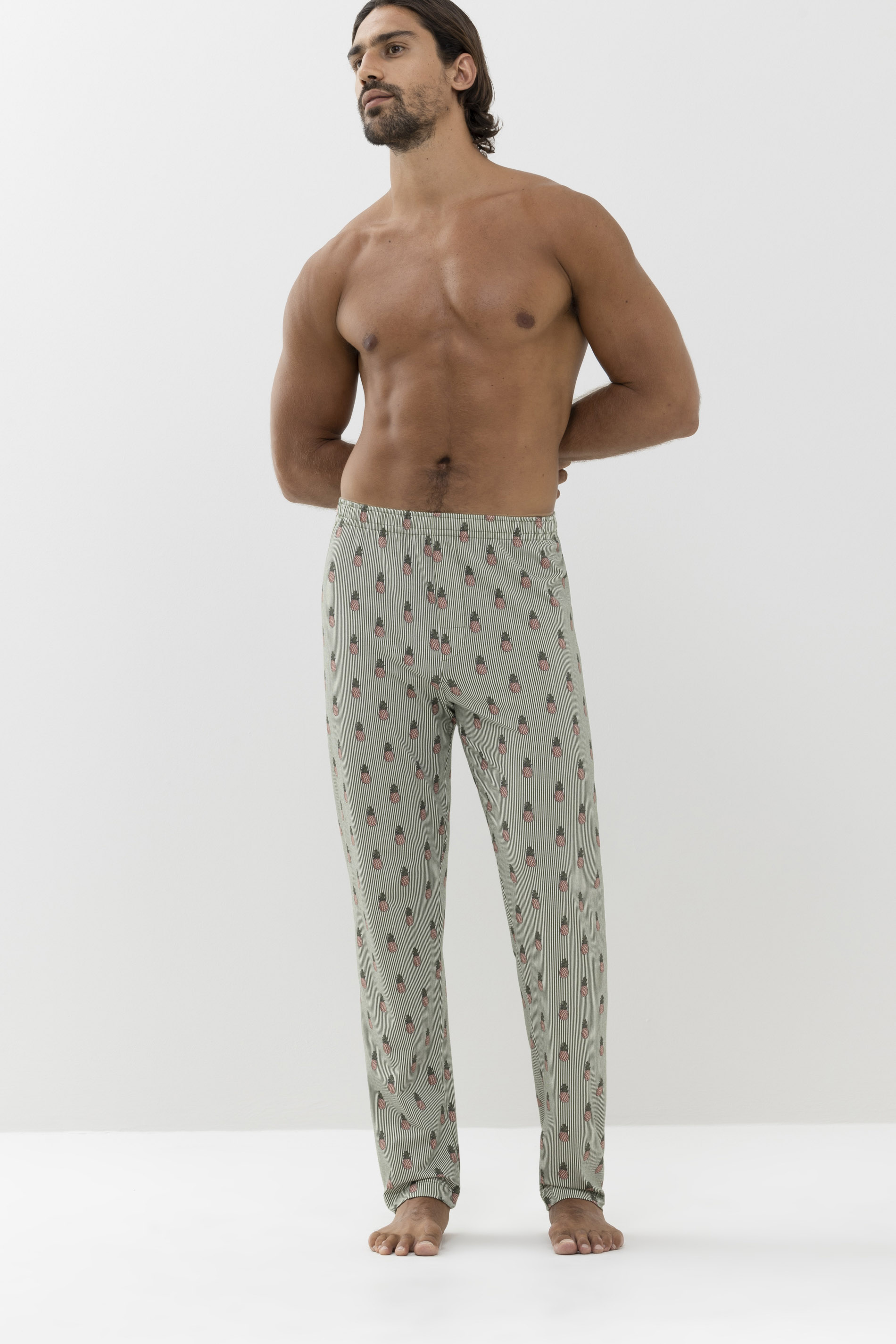 Long bottoms Serie Pineapple Front View | mey®