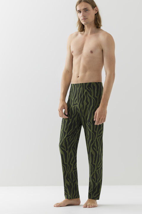 Long bottoms Serie Animal Print Front View | mey®