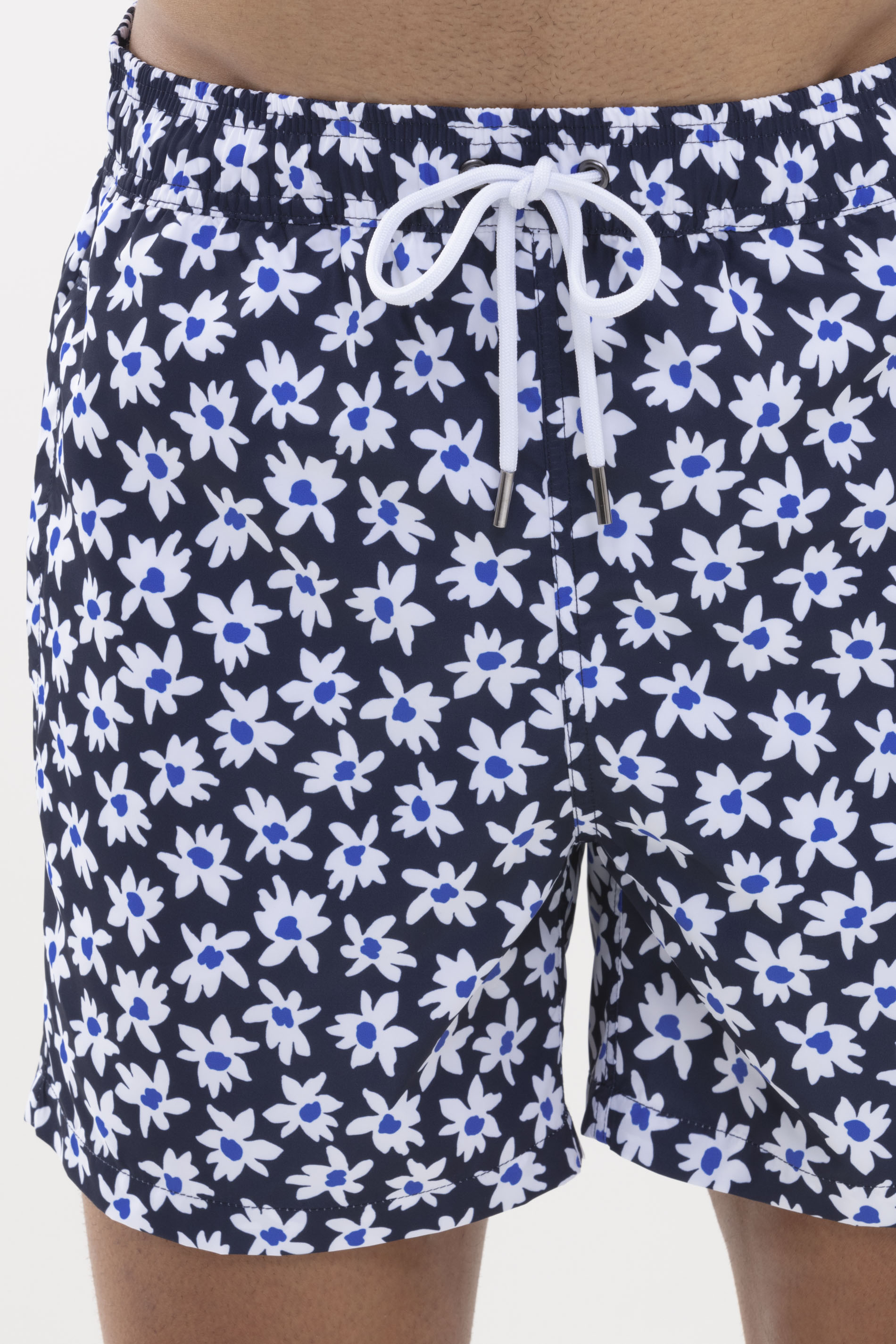 Swim shorts Yacht Blue Serie Swimwear Detail View 01 | mey®